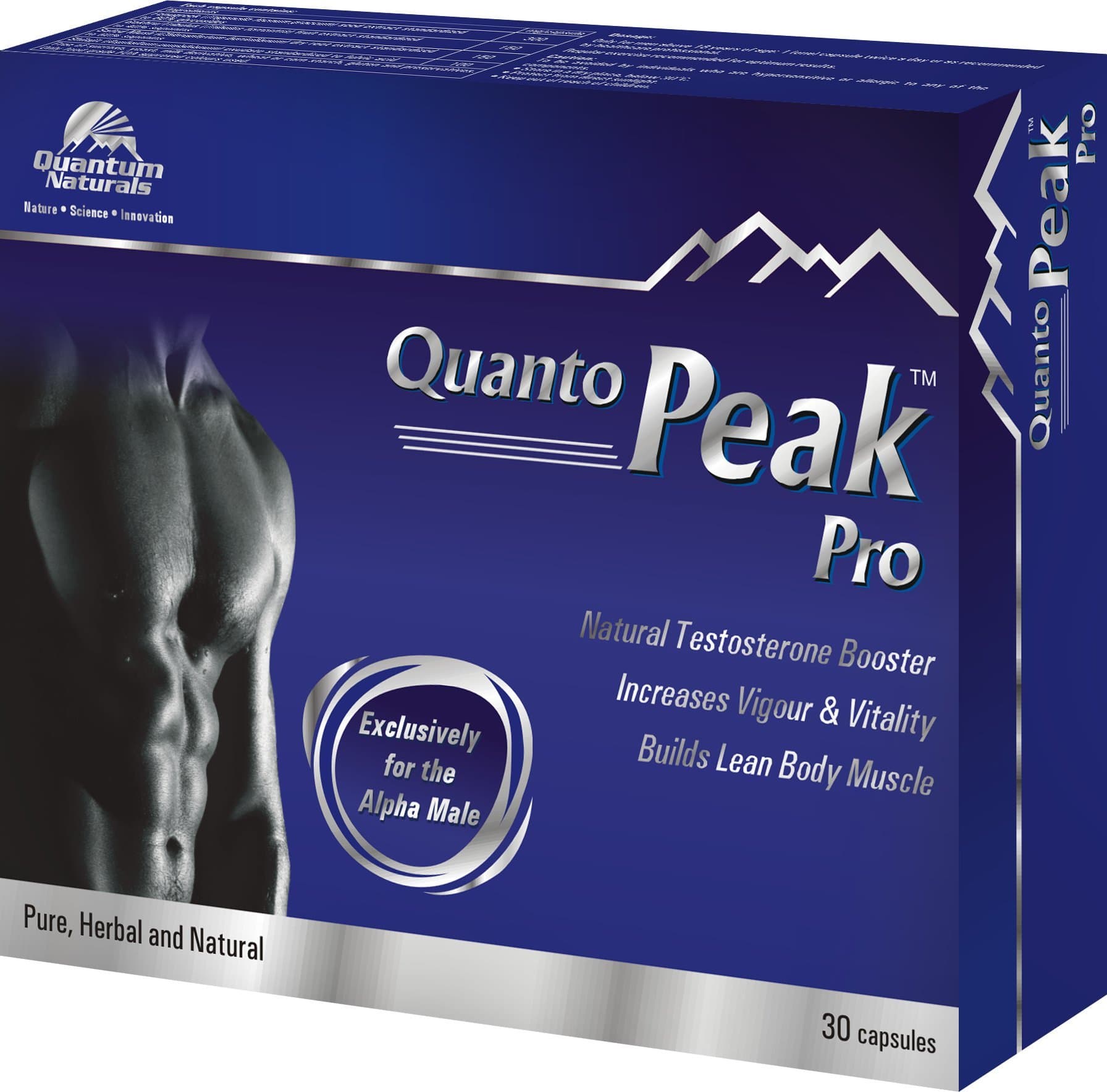 Quantum Naturals Quanto Peak Pro - 30 Capsules