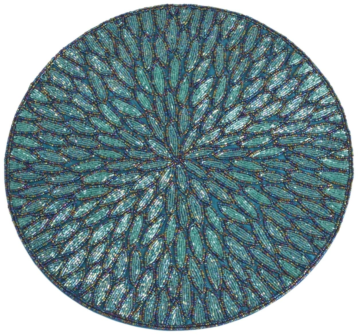 SARO LIFESTYLE Beaded Design Placemats