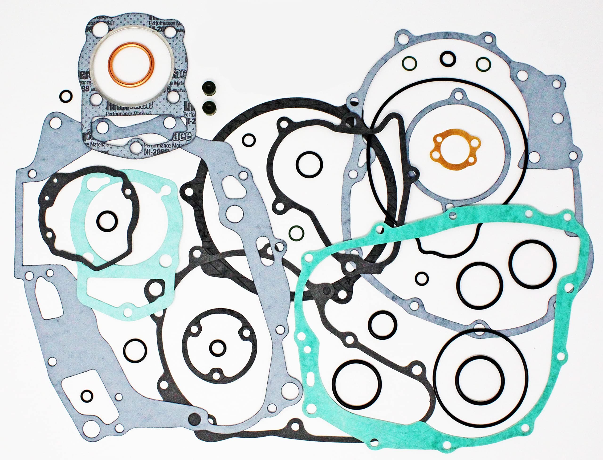 Hi-Caliber Powersports Parts Complete Full Engine Gasket Kit for 1982-1983 Honda ATC 200E Big Red & 1984-1985 ATC 200M 3-Wheel ATVs