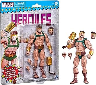 Classic Marvel Legends Hercules 6-Inch Action Figure, Multicolor, Standard size (F1138)