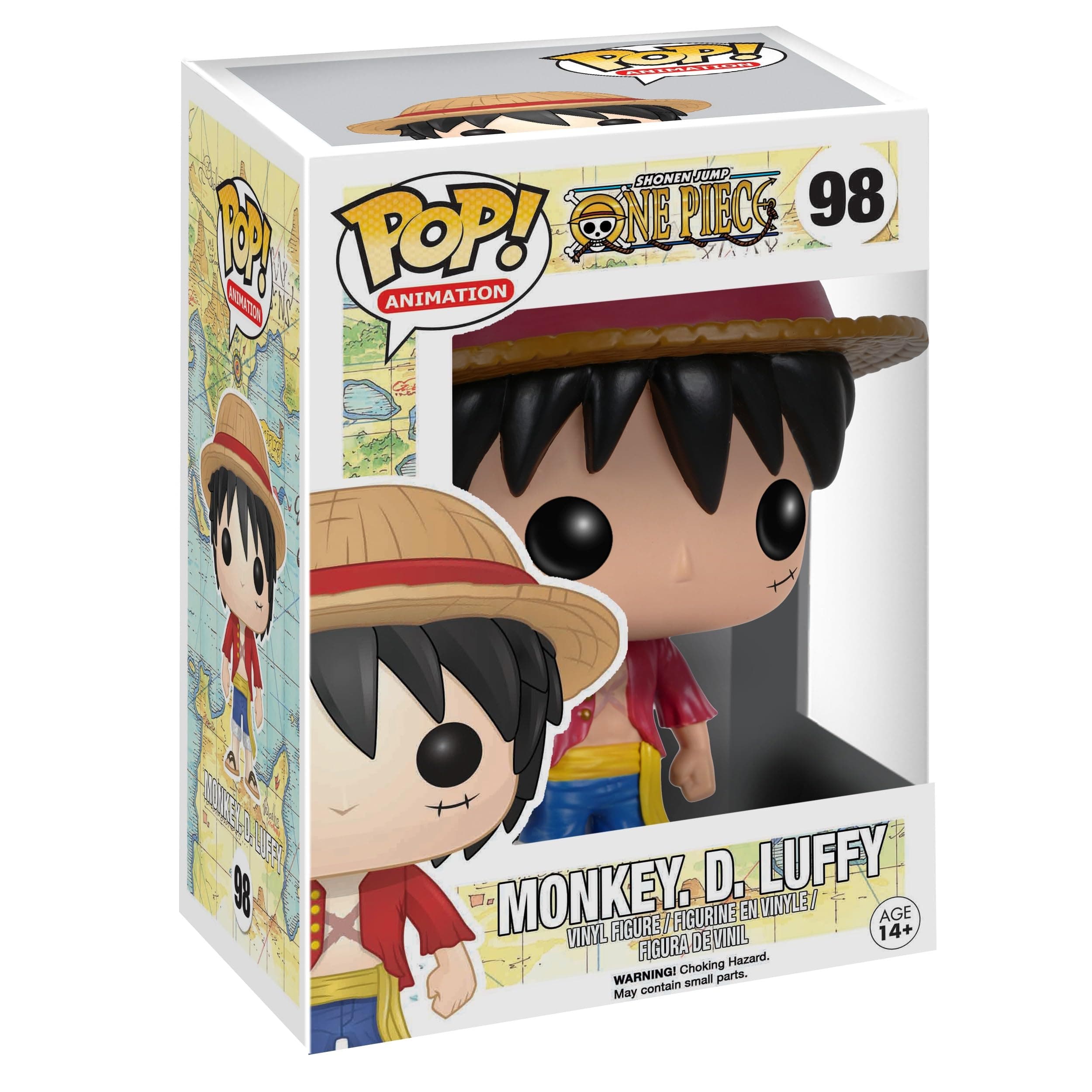 POP! Animation: One Piece - Monkey D. Luffy - Collectable Vinyl Figure - Gift Idea - Official Merchandise - Toys for Kids & Adults - Anime Fans - Model Figure for Collectors and Display