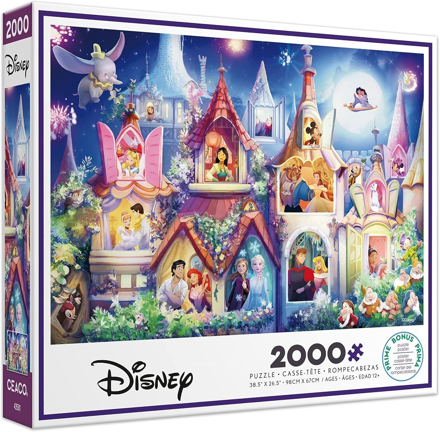 Disney - Princess Castle - 2000 Piece Jigsaw Puzzle
