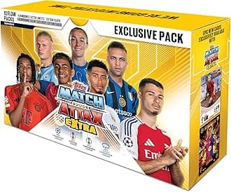 UCL & WUCL Match Attax Extra 2025 Trading & Collectible Card Game (Exclusive Pack)