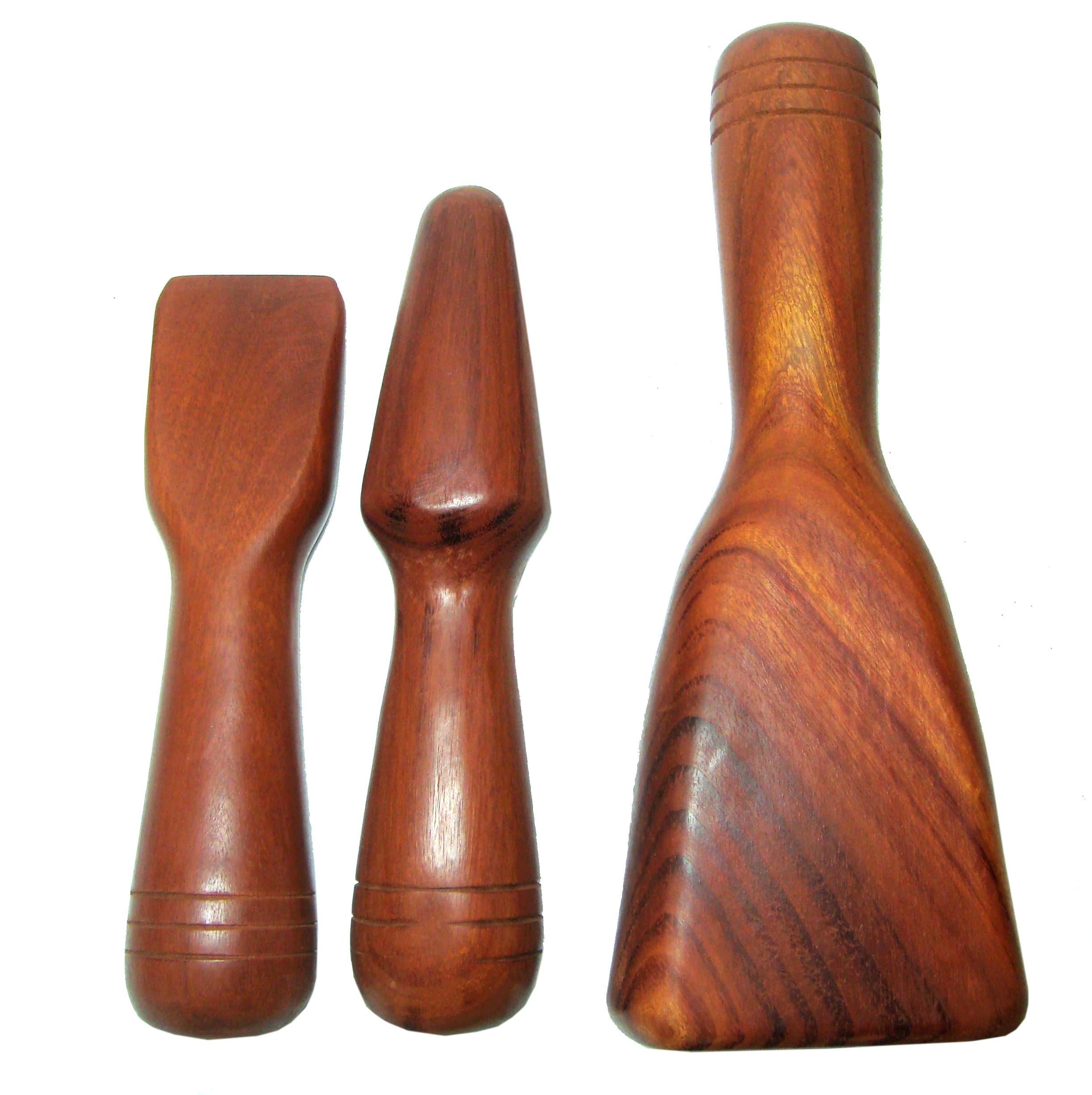 NareeGreen Massage Tools : Tok-sen Therapy (Hammer Massage Tools) - Red Wood Natural