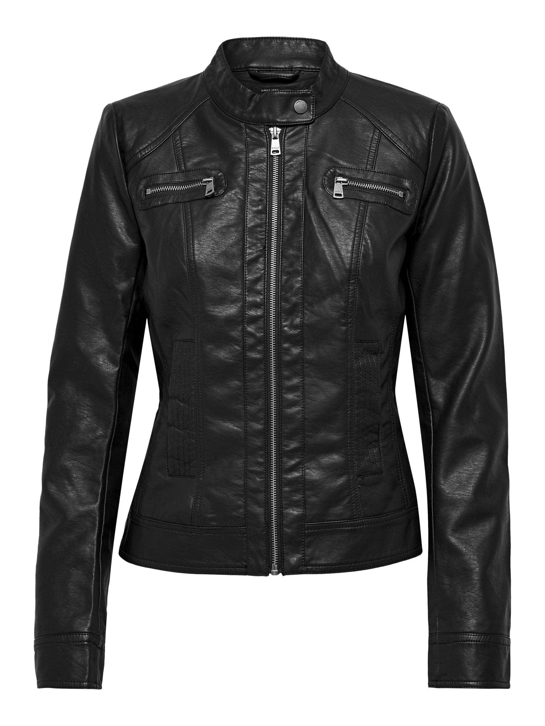 Only Women's BANDIT PU BIKER NOOS Jacket