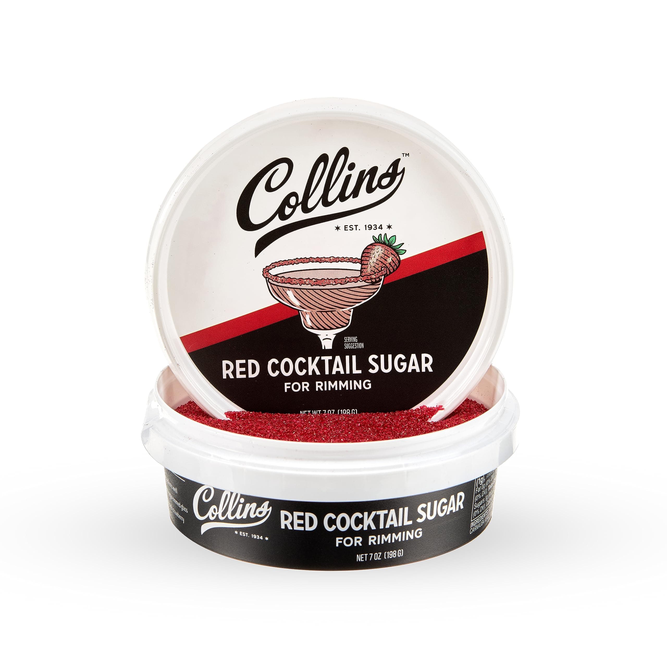 Collins M15 7 oz. Red Sugar Salt, Black