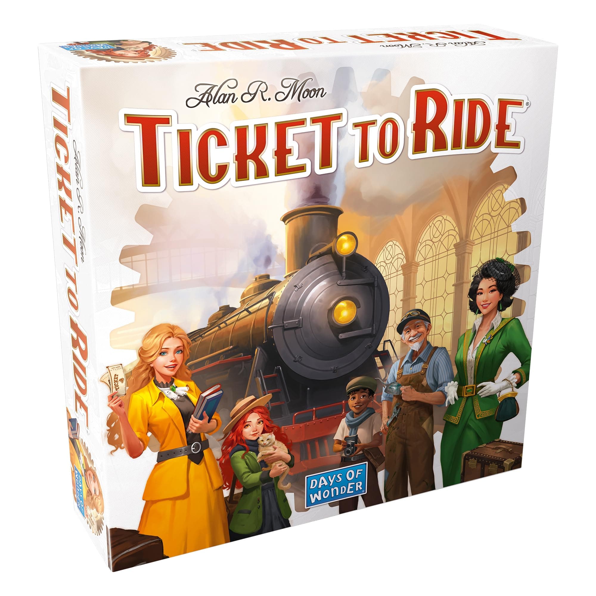 Asmodee | Ticket to Ride Refresh | Family Board Game | Ages 8+ | 2-5 Players | 30-60 Minutes Playing Time