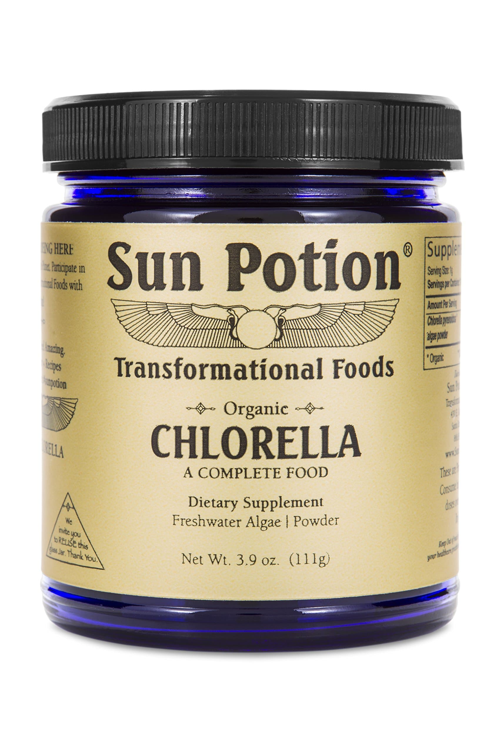 Sun Potion - Organic Chlorella Powder 3.9 Oz. 168069
