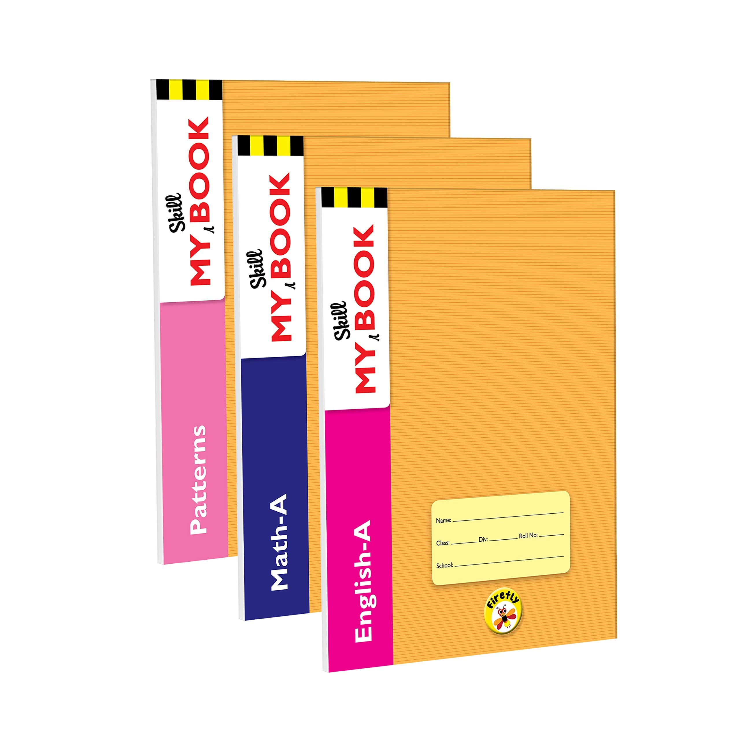 My Skill Book | Firefly | Complete Nursery Set | Pre-school Practice Book | Set of 3 books