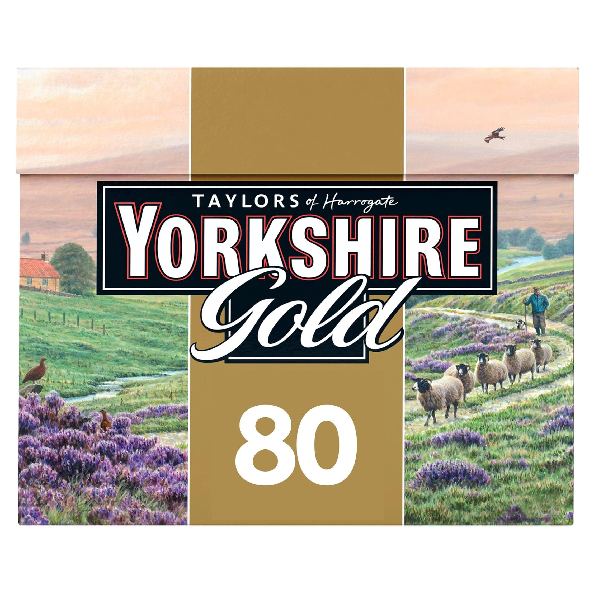 Yorkshire Gold Tea, 80 Tea Bags