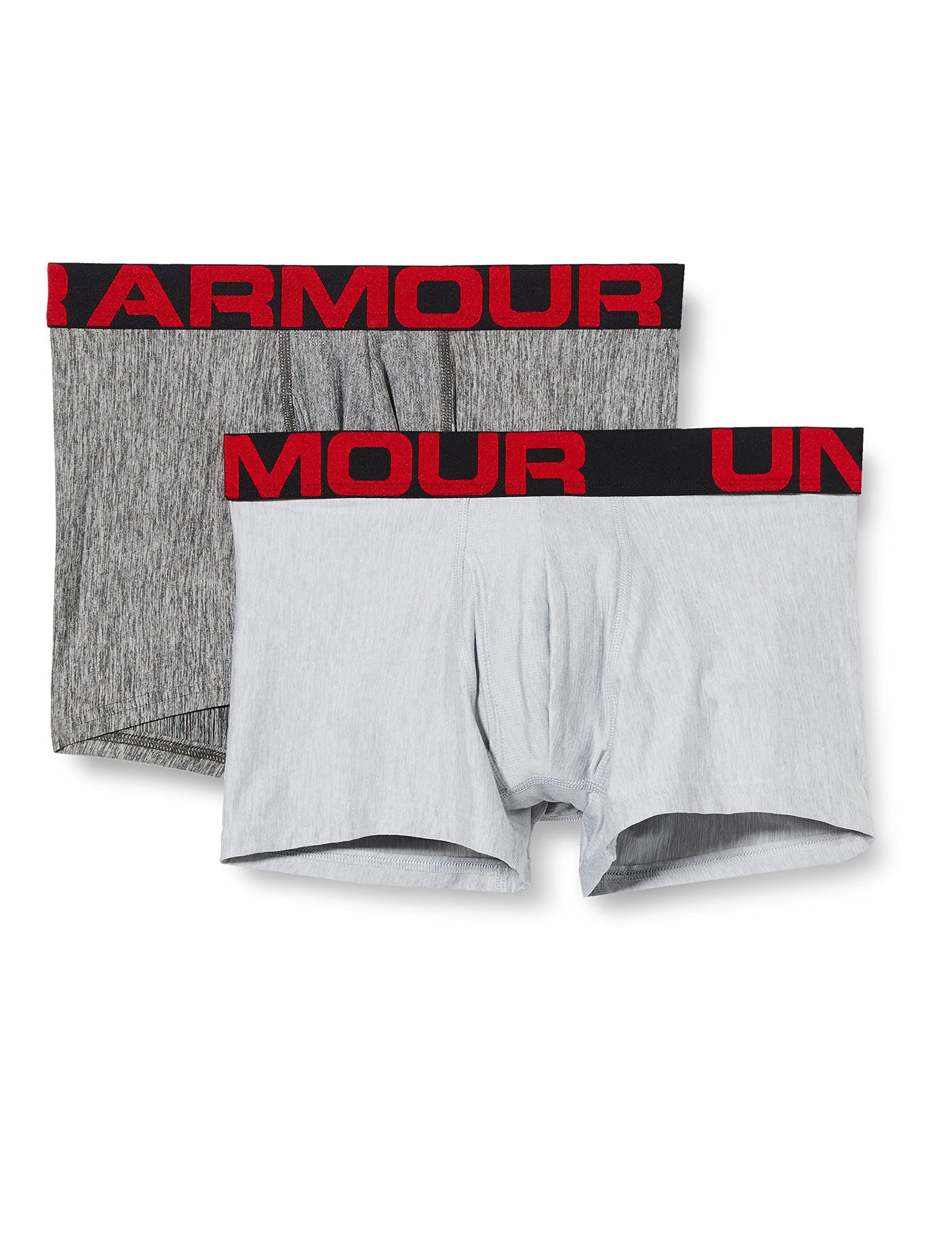 Under Armour Mens UA Tech 3in 2 Pack Brief