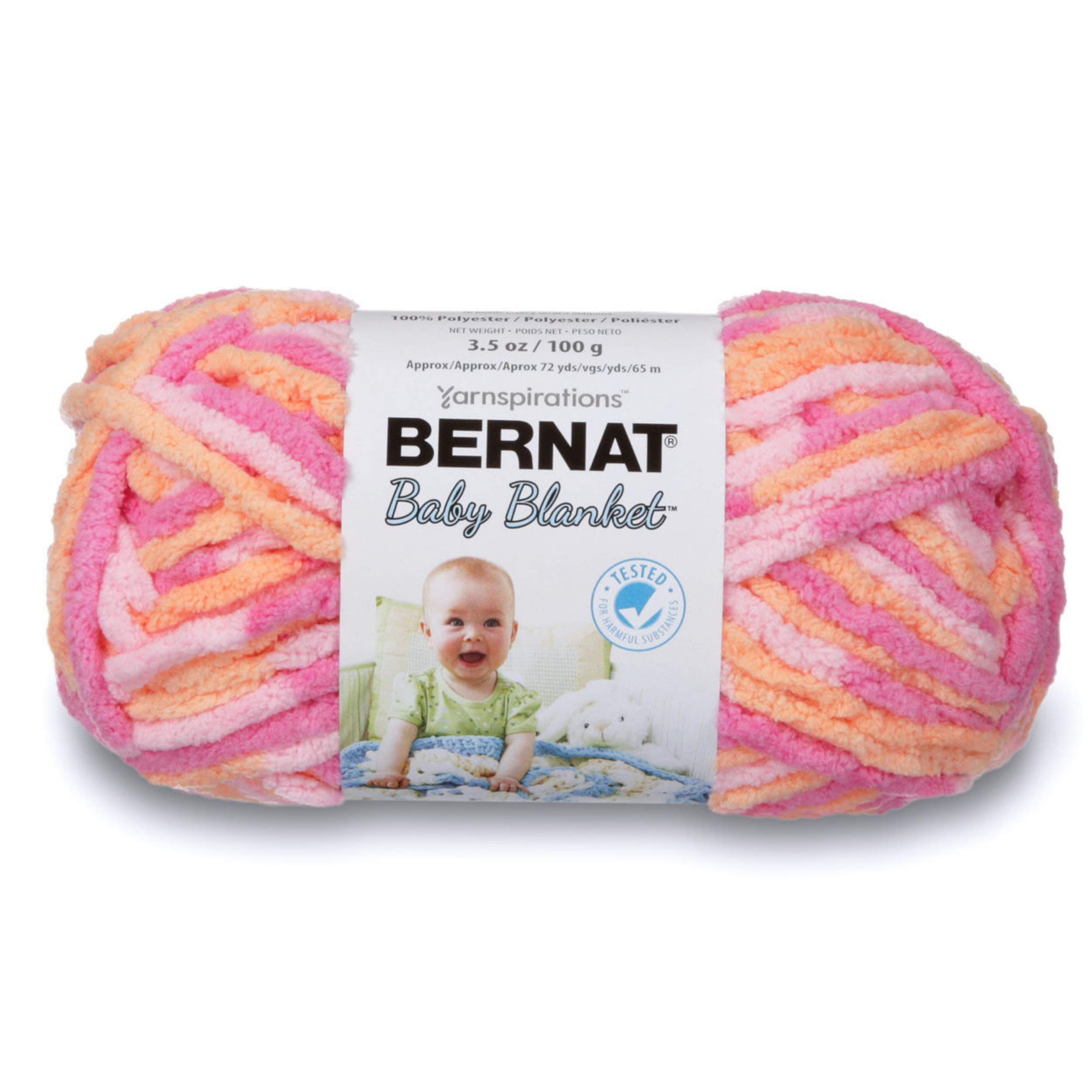 BernatBABY BLANKET -100G- PEACHY