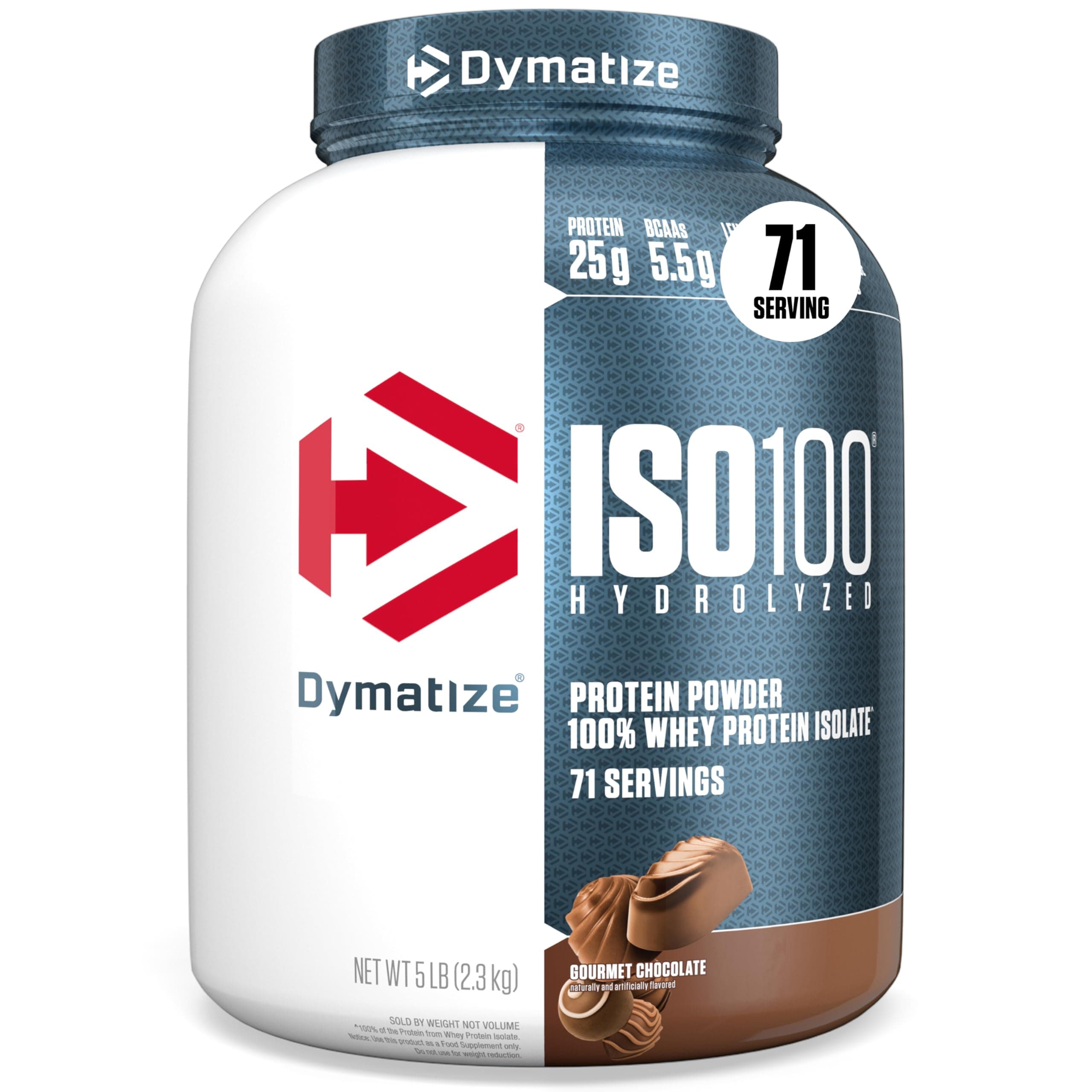 Dymatize Nutrition ISO 100 - 5 Lbs (GOURMET CHOCOLATE)