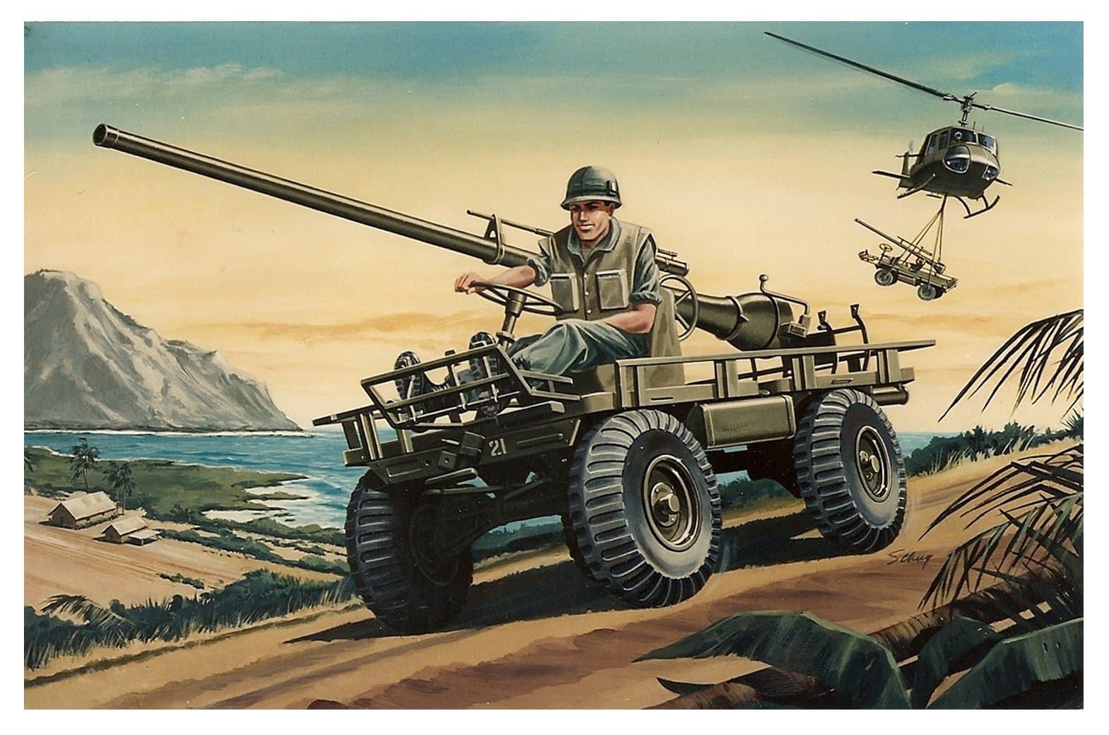 M274 Mechanical Mule 1:15 Scale Military Model Kit