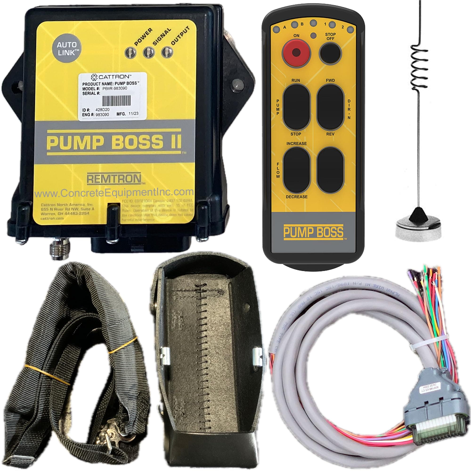 Pump Boss 2 Concrete Pump Radio Remote