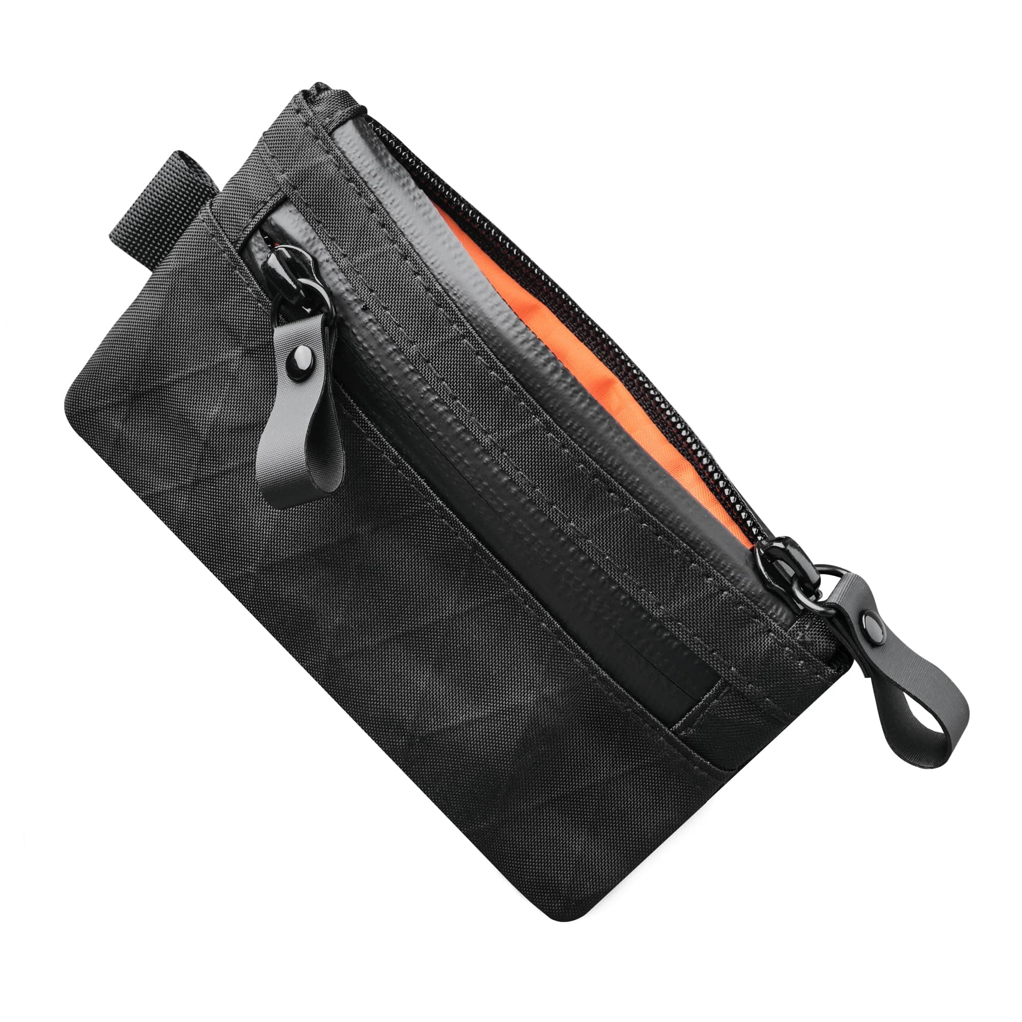 ALPAKA Zip Pouch X-Pac VX21 - RFID-Blocking Small Cash and Card Zip Wallet with Carbon Neutral, Weatherproof Fabrics, YKK Zipper, EDC Pouch for Men Travel