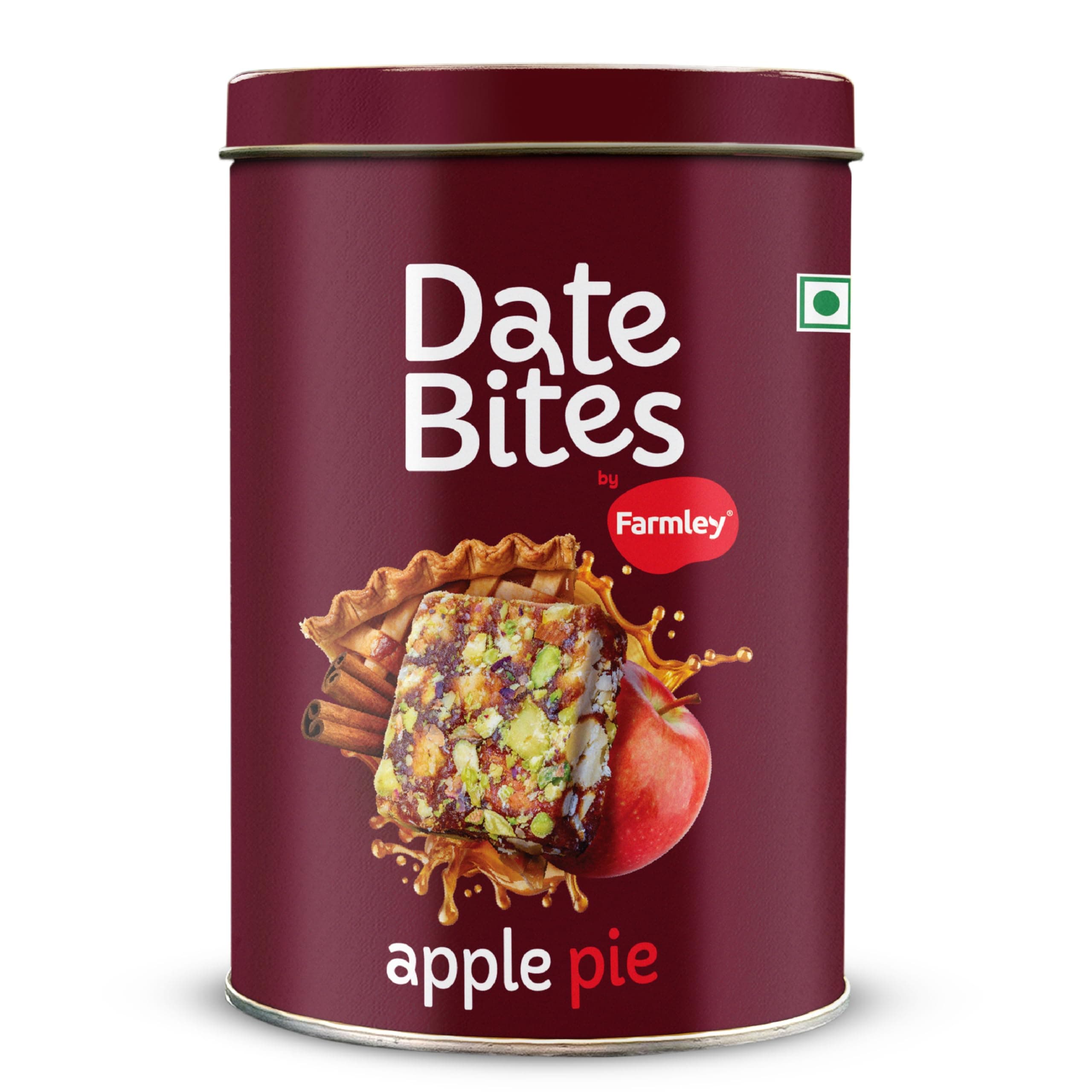 Apple Pie Date Bite Farmley Tin Jar 200g