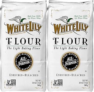 All-Purpose Bleached Wheat Flour 2 lb. (2-Pack) by White Lily