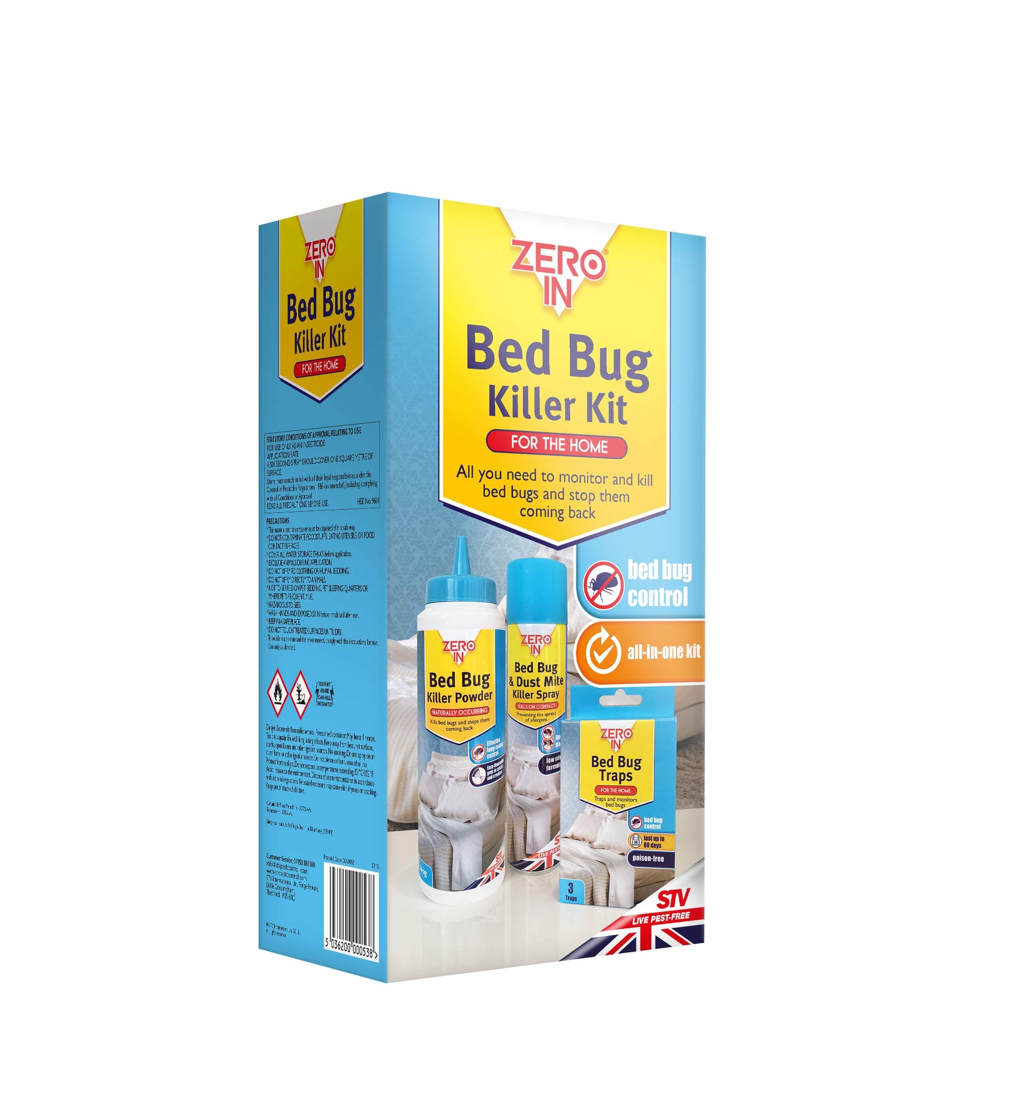 Zero in Bed Bug Killer Kit
