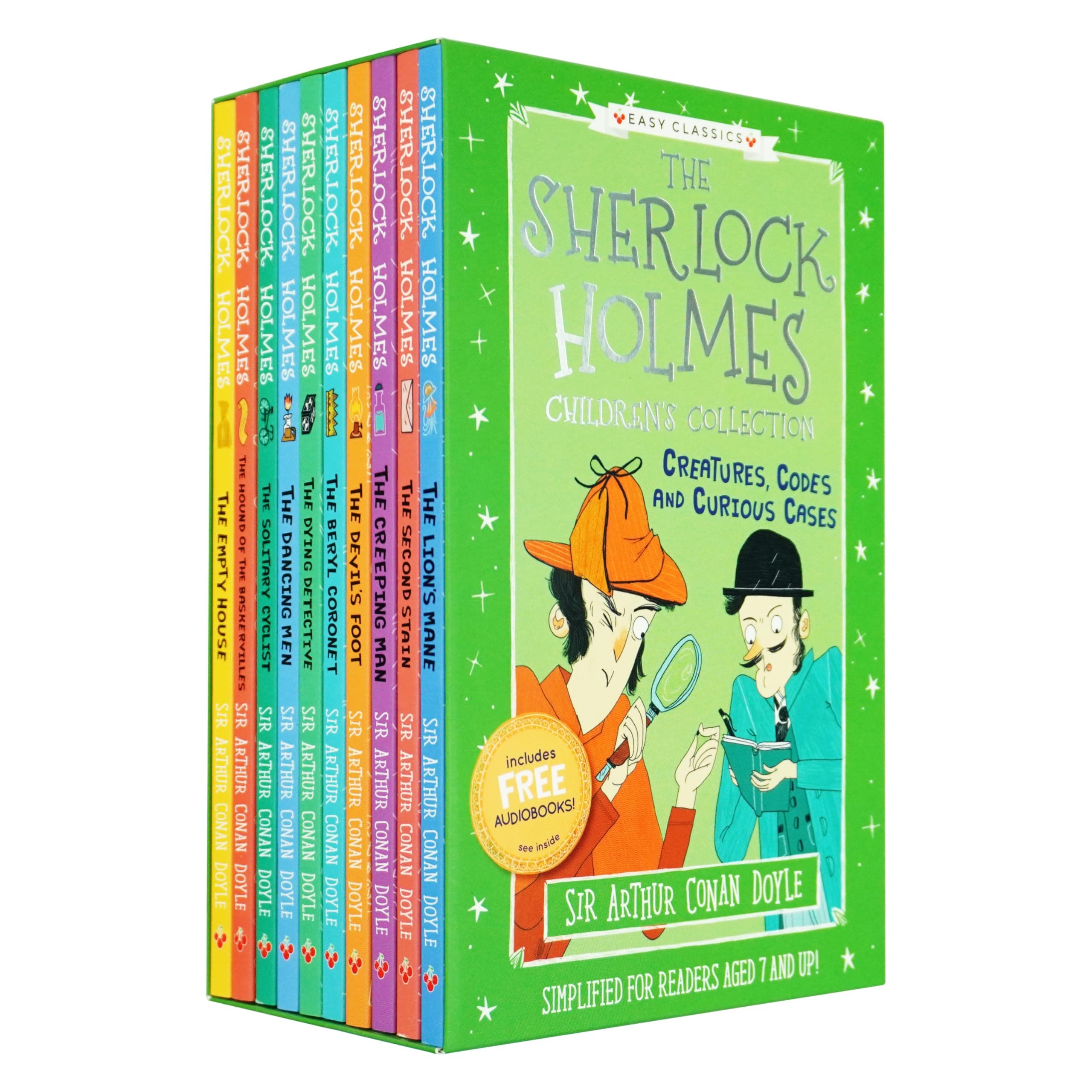 The Sherlock Holmes Children's Collection: Creatures, Codes and Curious Cases - Set 3