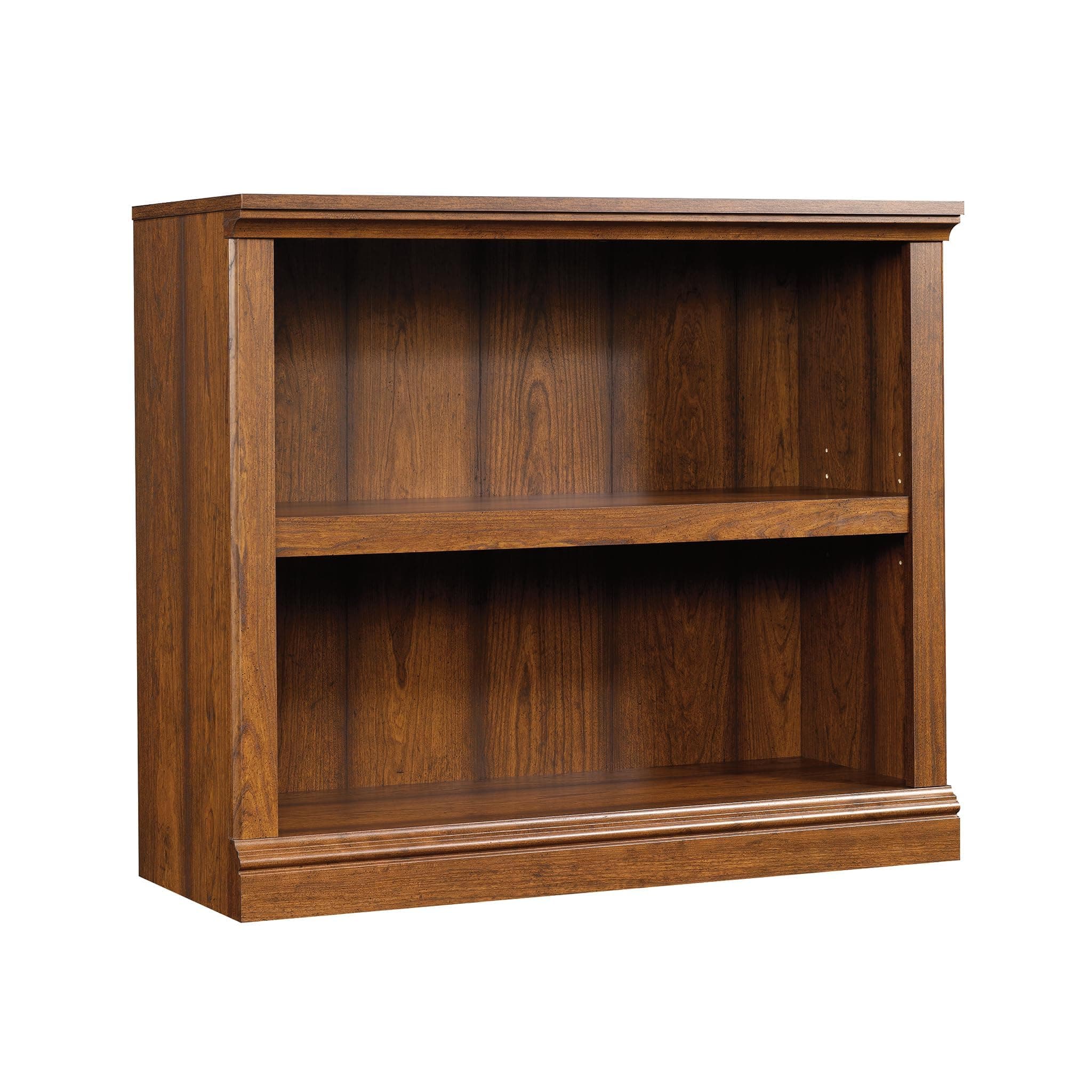 Sauder Miscellaneous Storage 2-Shelf Bookcase/ Book Shelf, Washington Cherry finish