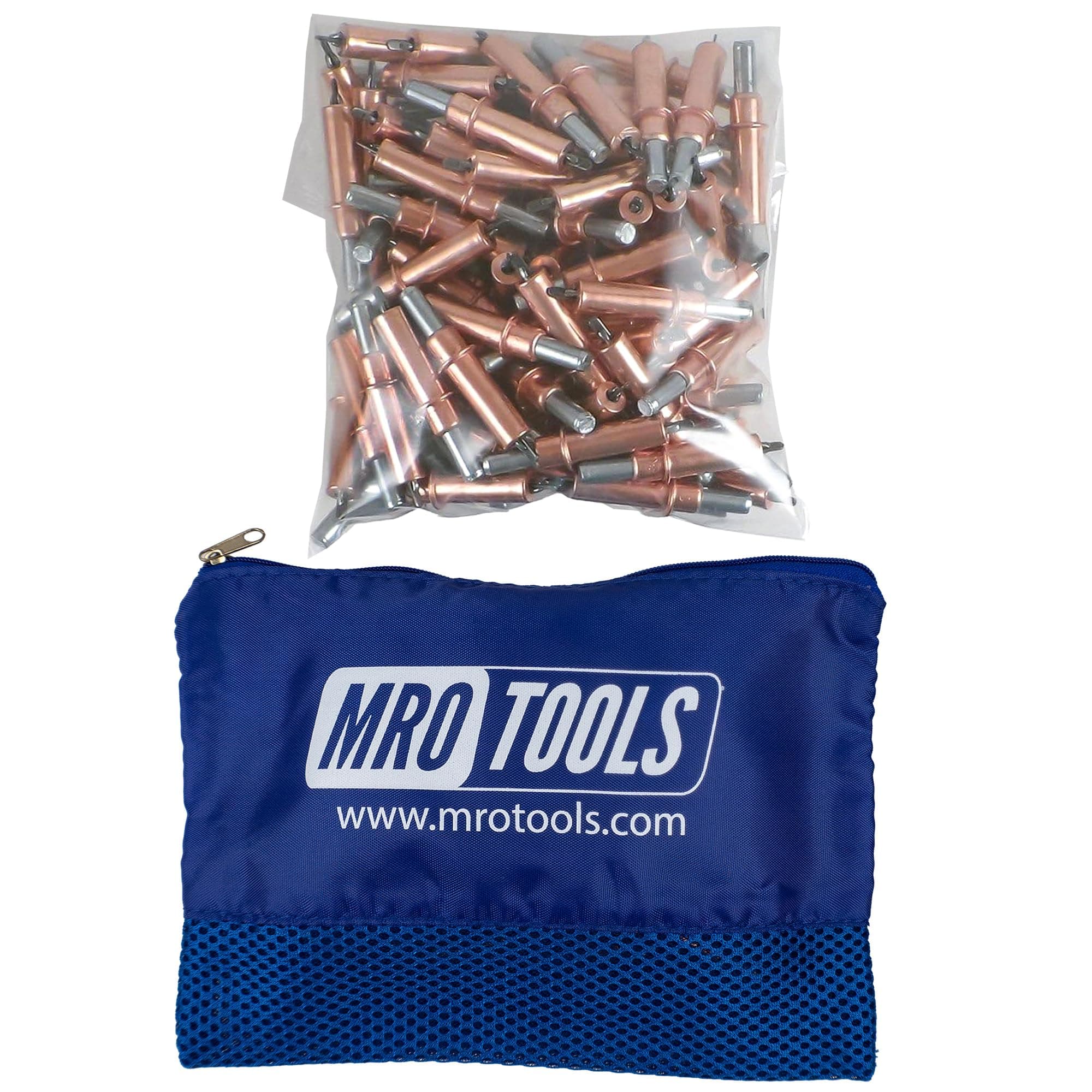 100 1/8 Cleco Sheet Metal Fasteners w/Mesh Carry Bag (K2S100-1/8)