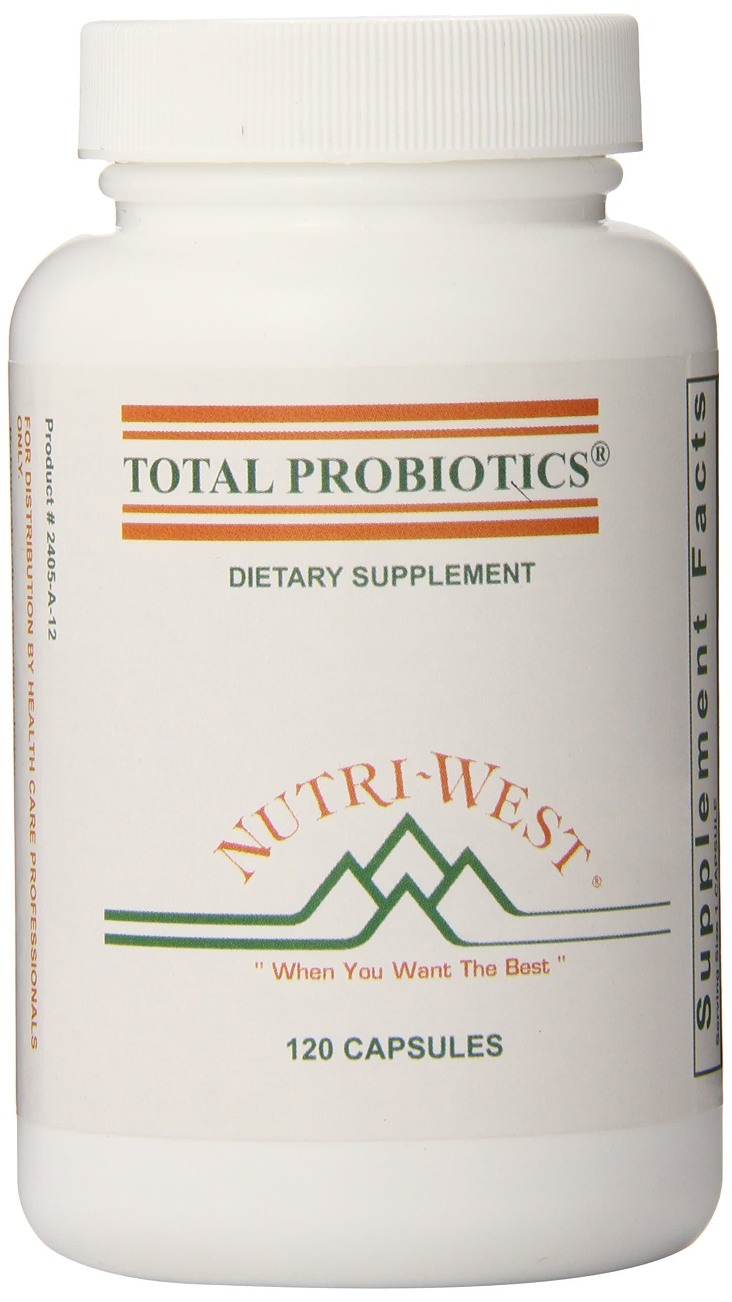Total Probiotics 120 Capsules, 2.4 Ounce