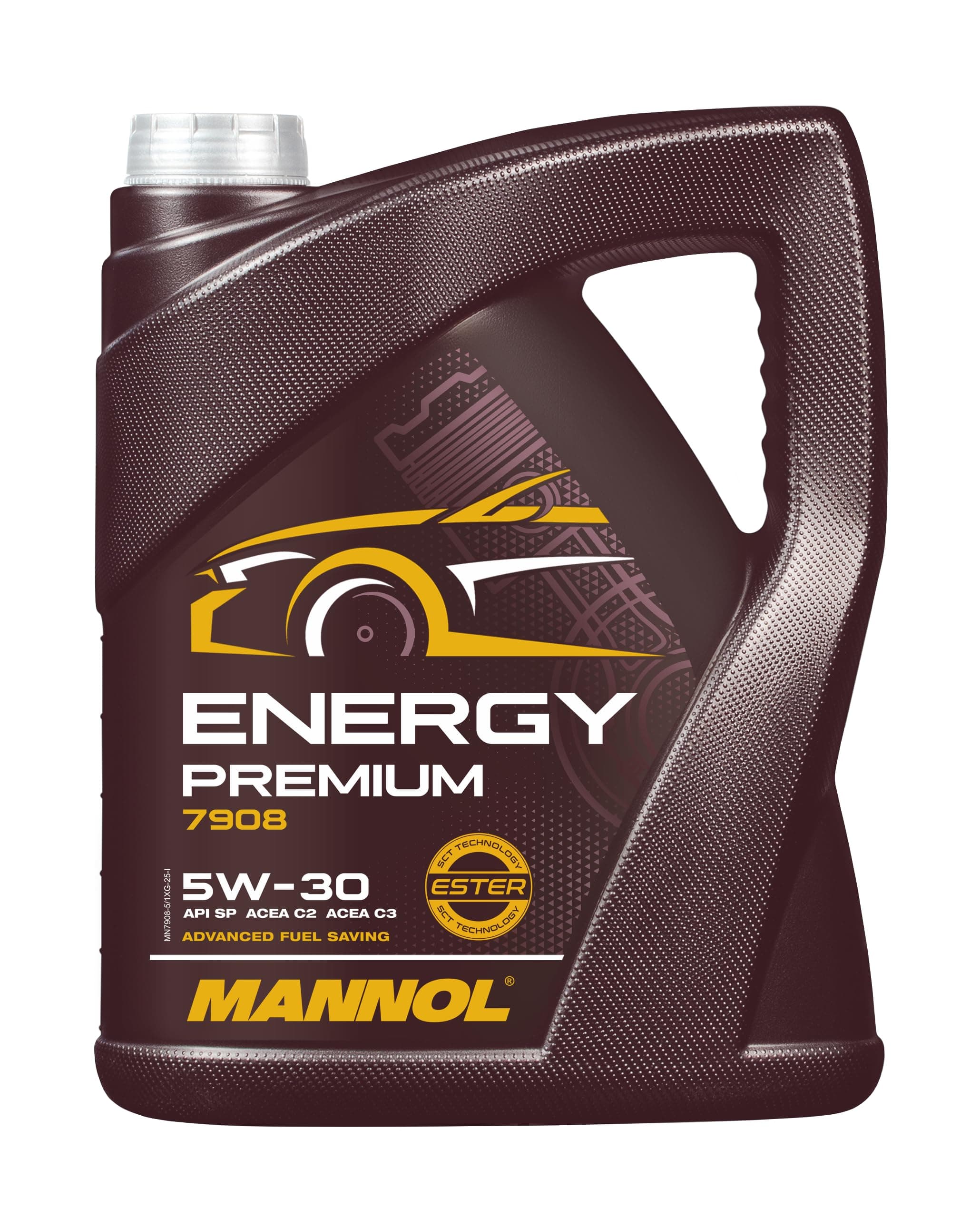 5 Litre Energy 5W-30 Engine Oil 7908 API SN/CH-4 ACEA C2 Premium Synthetic Ester Technology