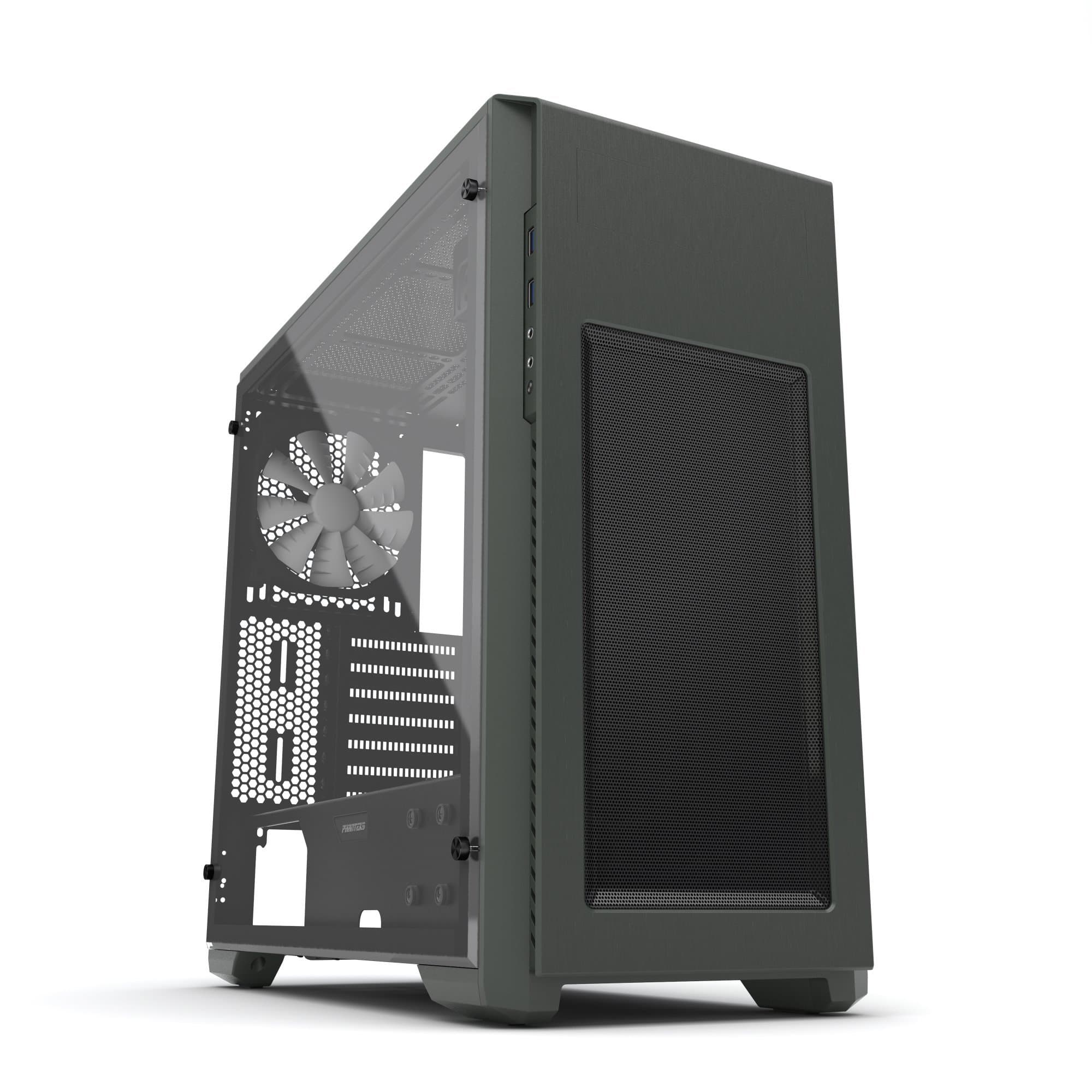Phanteks Enthoo PRO M Acrylic Window Computer Case, Titanium Green Edition PH-ES515PA_TG