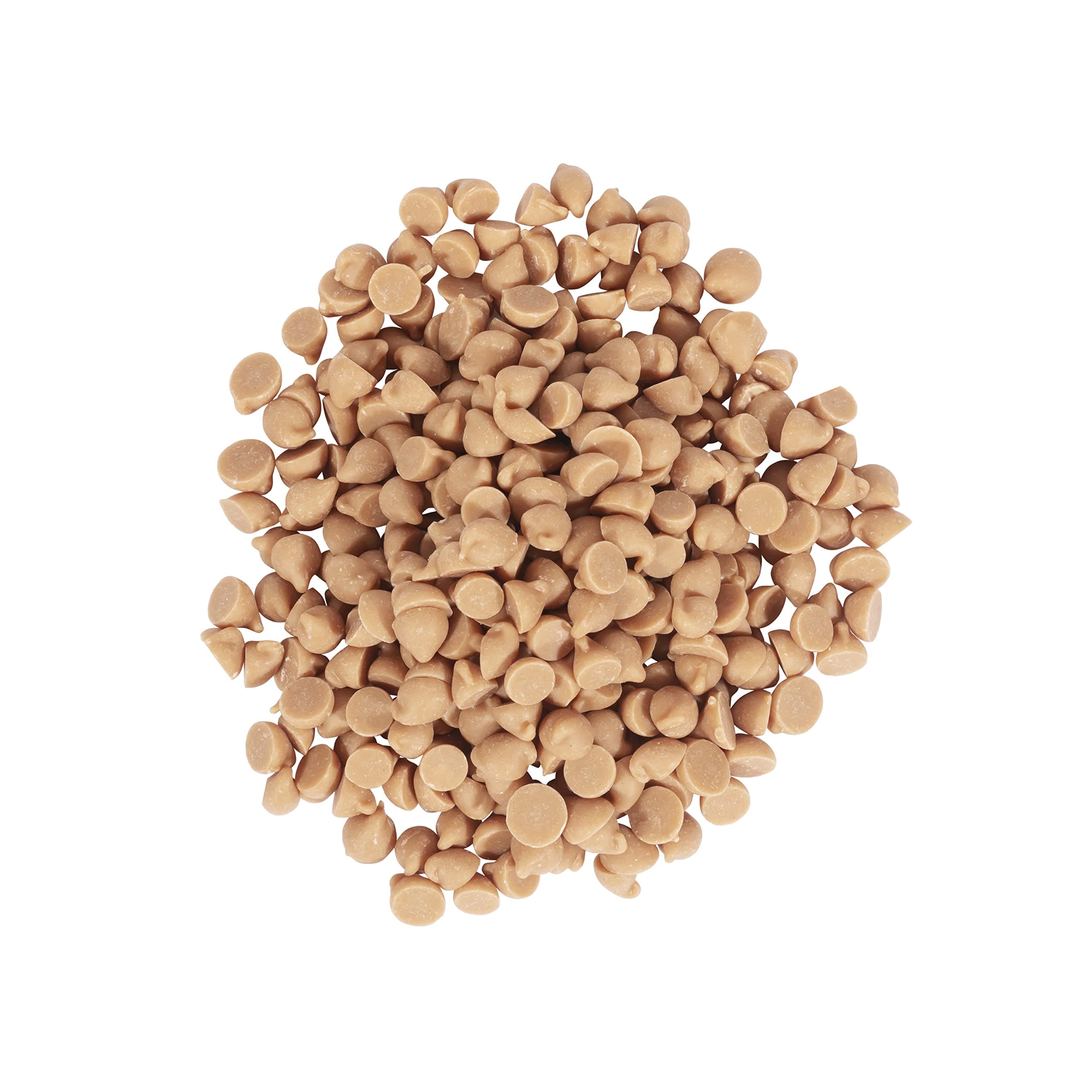 Mini Peanut Butter Chips, OliveNation Peanut Butter Mini Baking Chips, Bake Safe Inclusion & Topping - 8 ounces