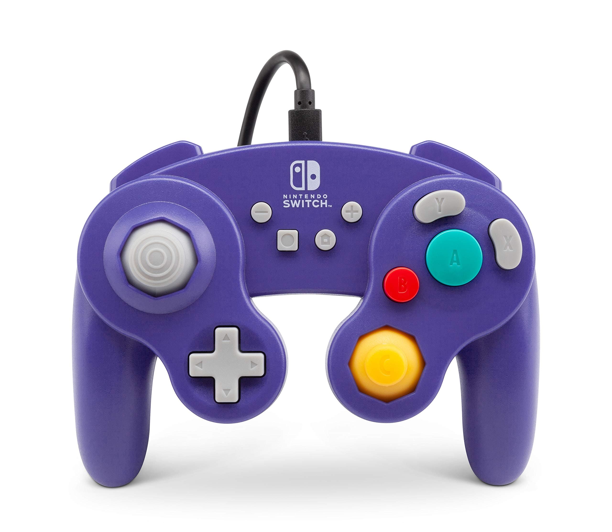 PowerA Wired Officially Licensed GameCube Style Controller/Super Smash Bros. Purple