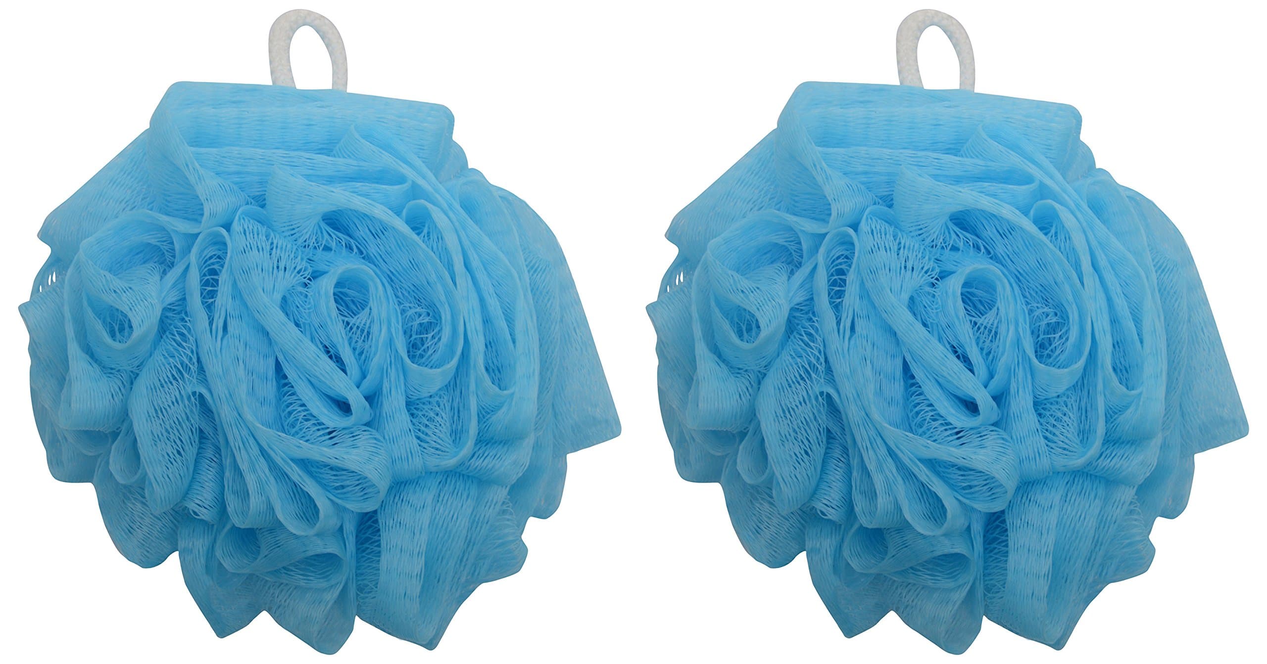 MAST IRIS LOOFA/Body Scrubber/Loofa (Multi color, Pack of 2)