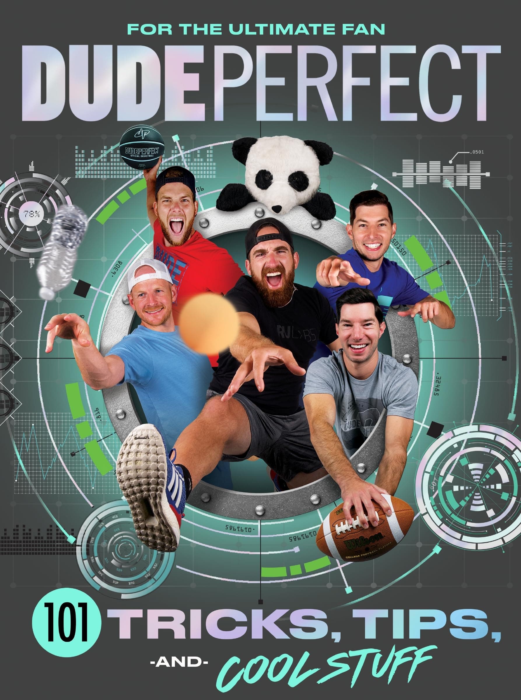 Dude Perfect 101 Tricks, Tips, and Cool Stuff Hardcover – 8 July 2021