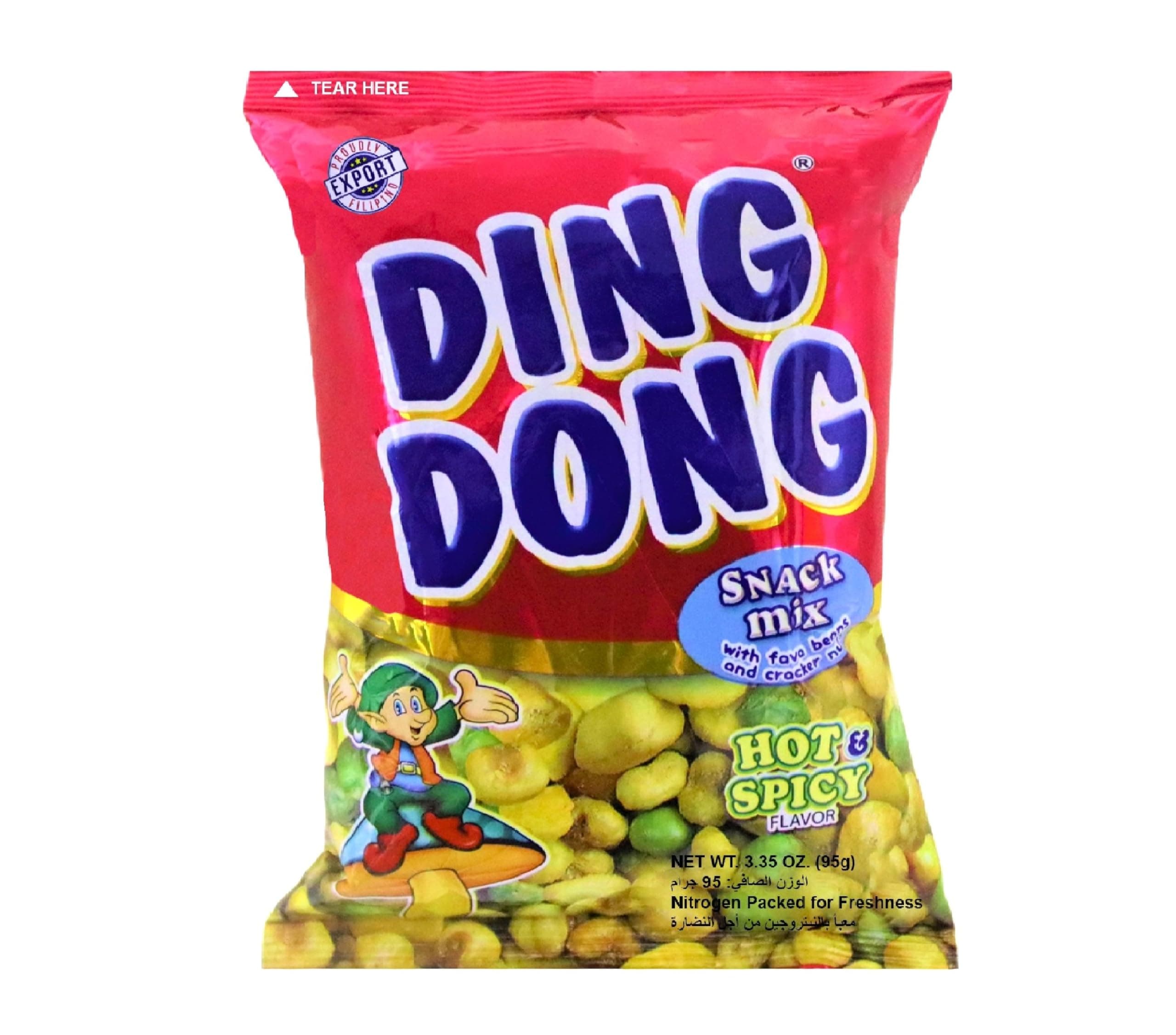 Ding Dong Mixed Nuts Hot & Spicy 100g