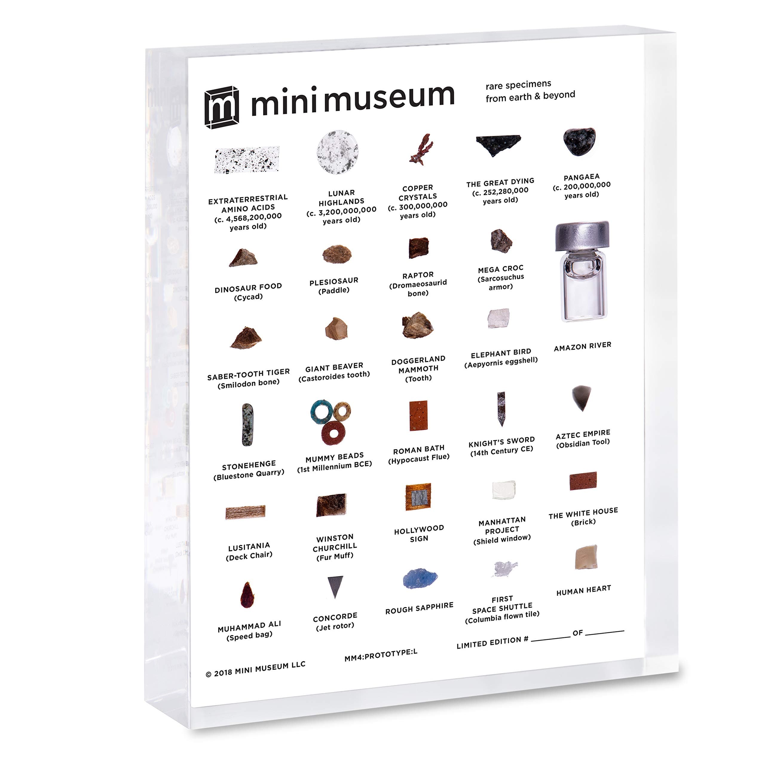 Fourth Edition | Science and History Collection | 29 Specimens