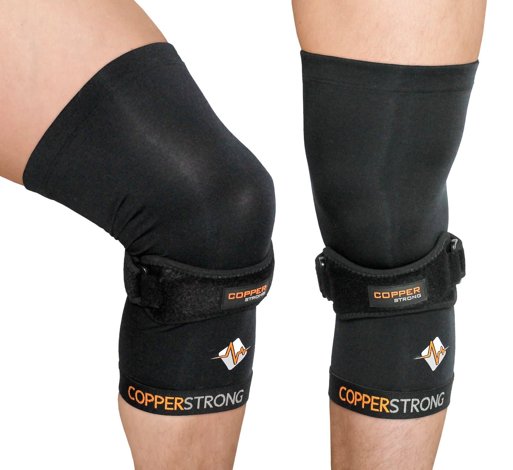 CopperStrong Copper Knee Sleeve and Adjustable Knee Strap