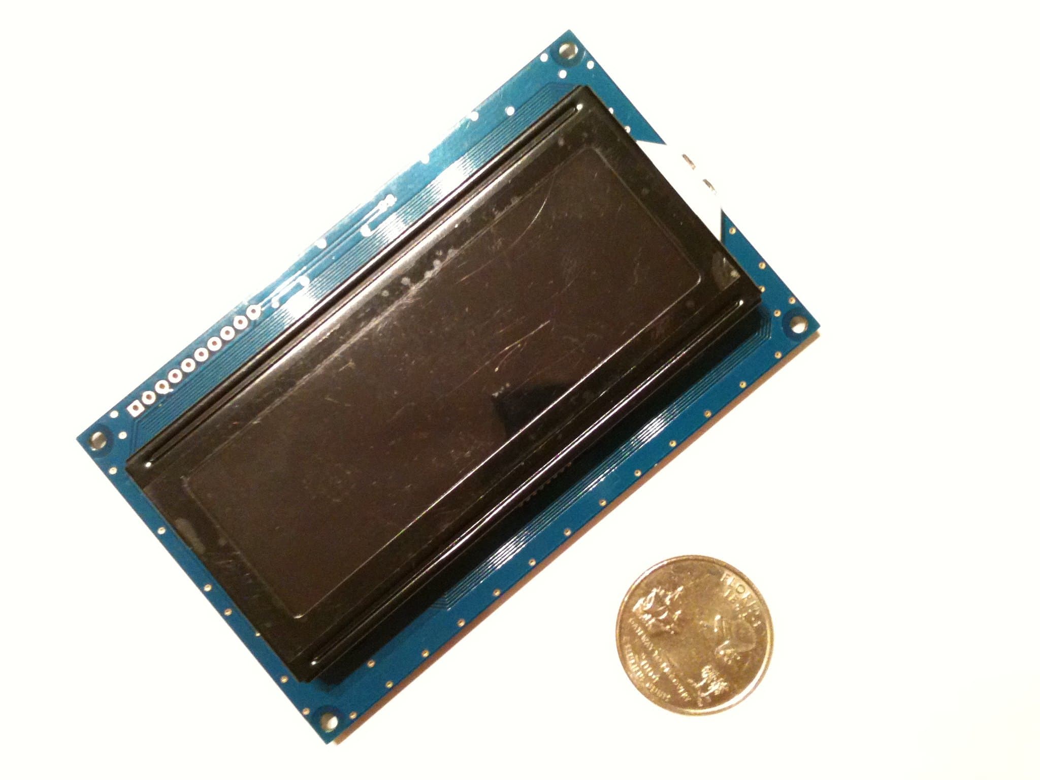 Serial LCD Module 20x4 Amber on Black for Arduino