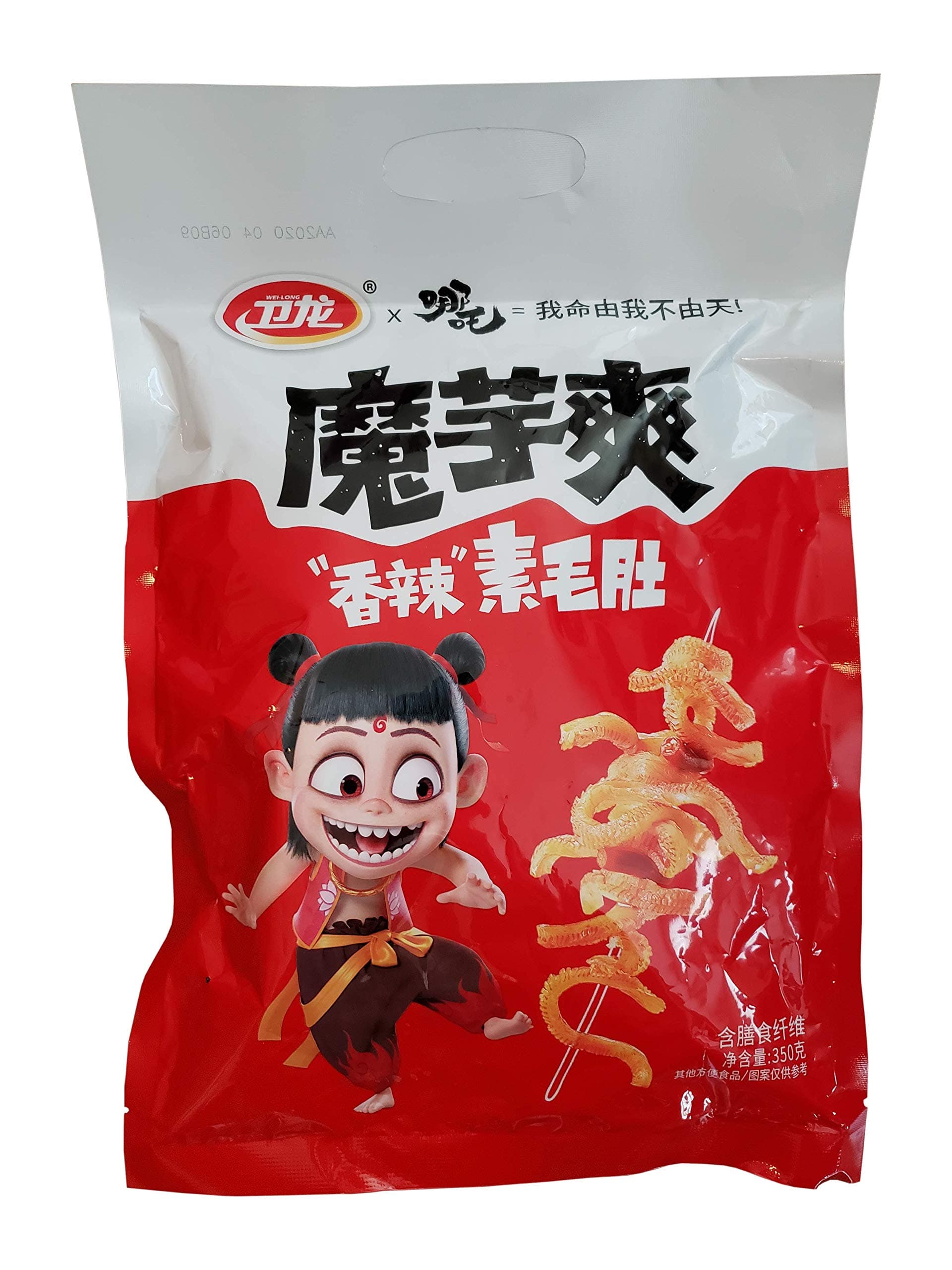 Wei Long Konjac snacks, 20 Sachets / 360g (Spicy)