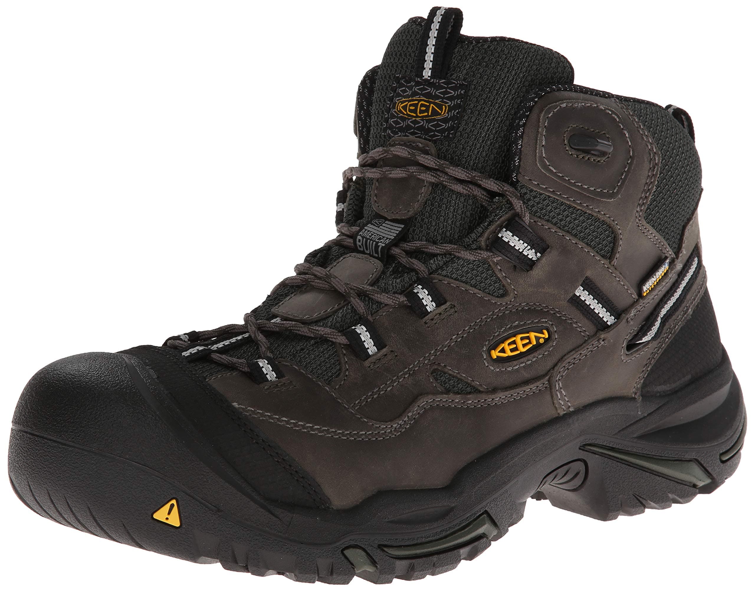 mens Braddock Mid Height Steel Toe Waterproof Work Boots
