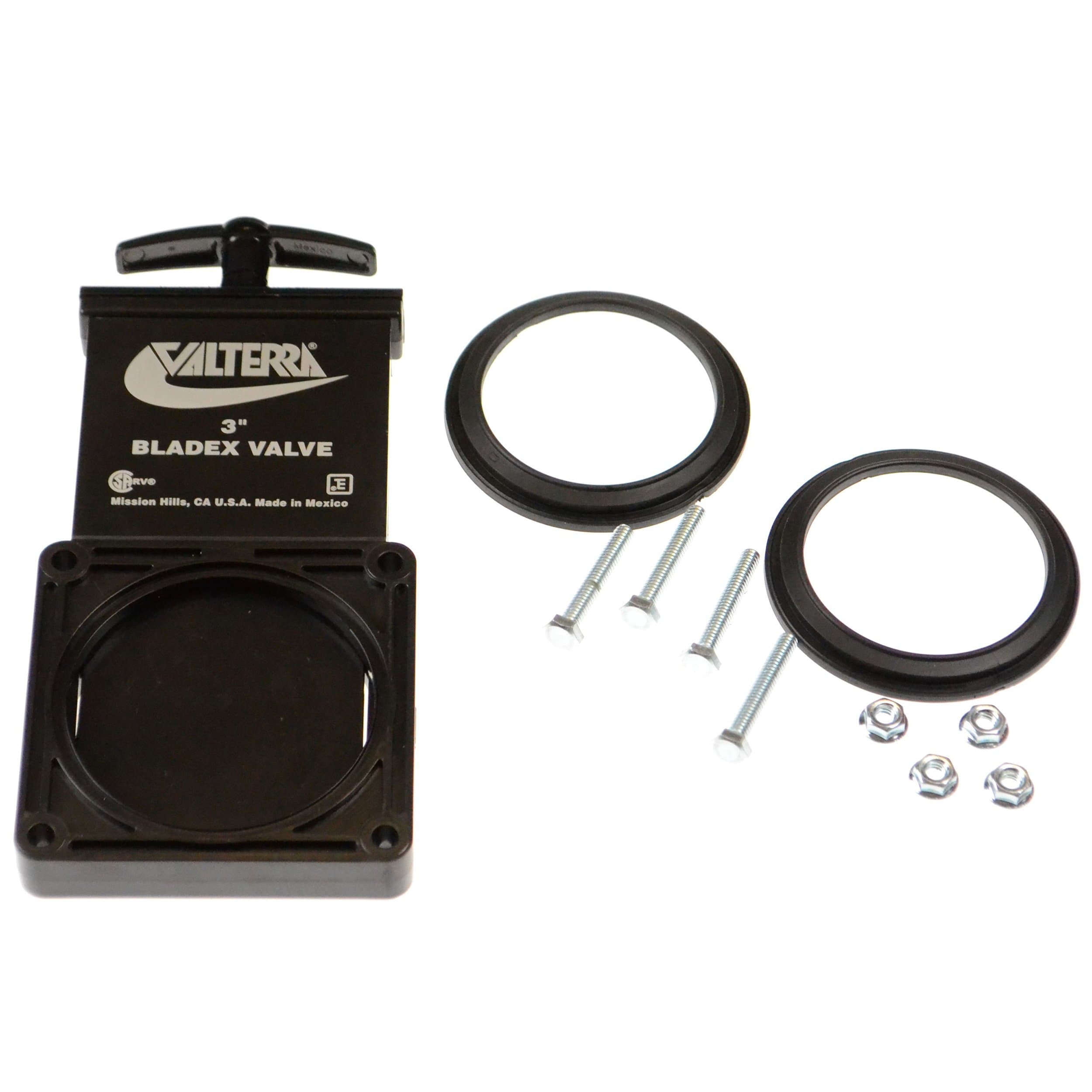 Valterra T1003Vp Sewer Valve - 3" W/Plastic Handle