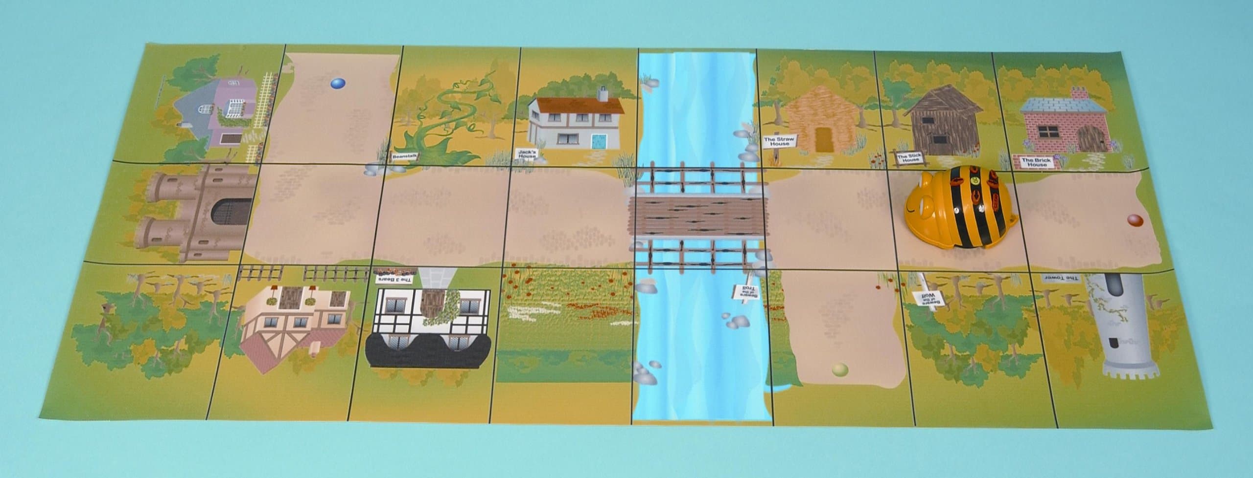 Bee-Bot Mat: Fairytale Mat for your Bee Bot floor robot (TJF)