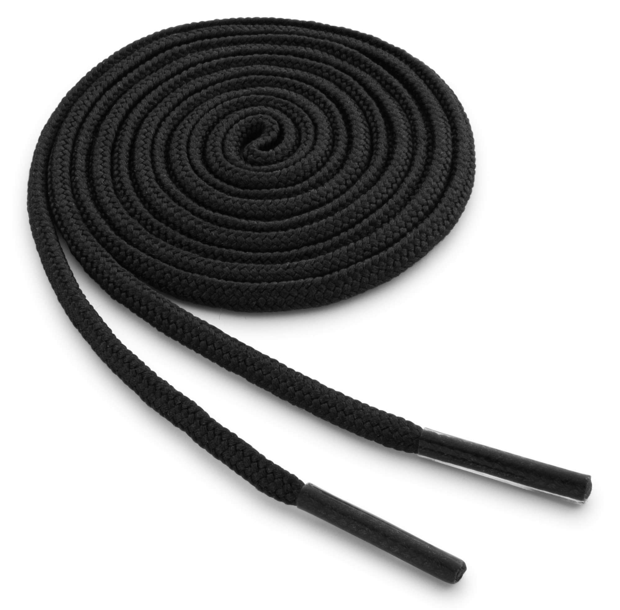 Extra Thin Dress Round Shoelaces 2 Pair Pack - Made in the USA