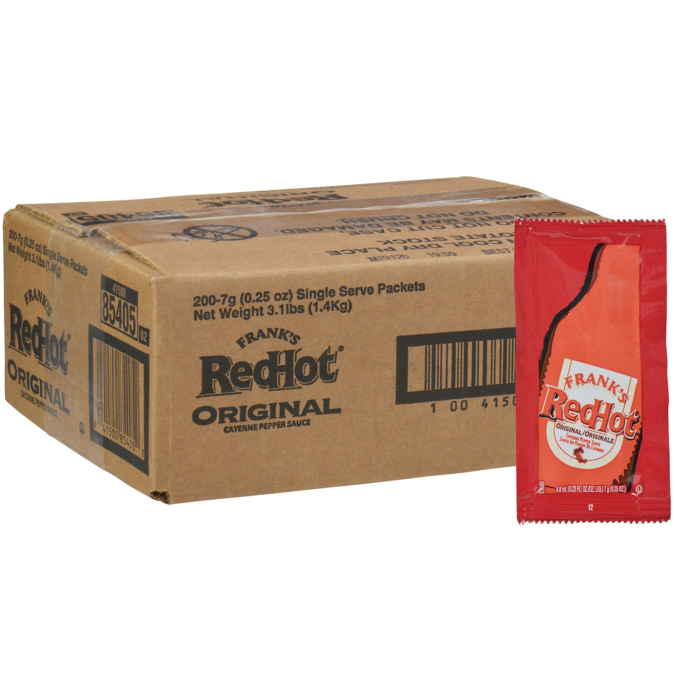 Frank's RedHot Original Cayenne Pepper Sauce Packets