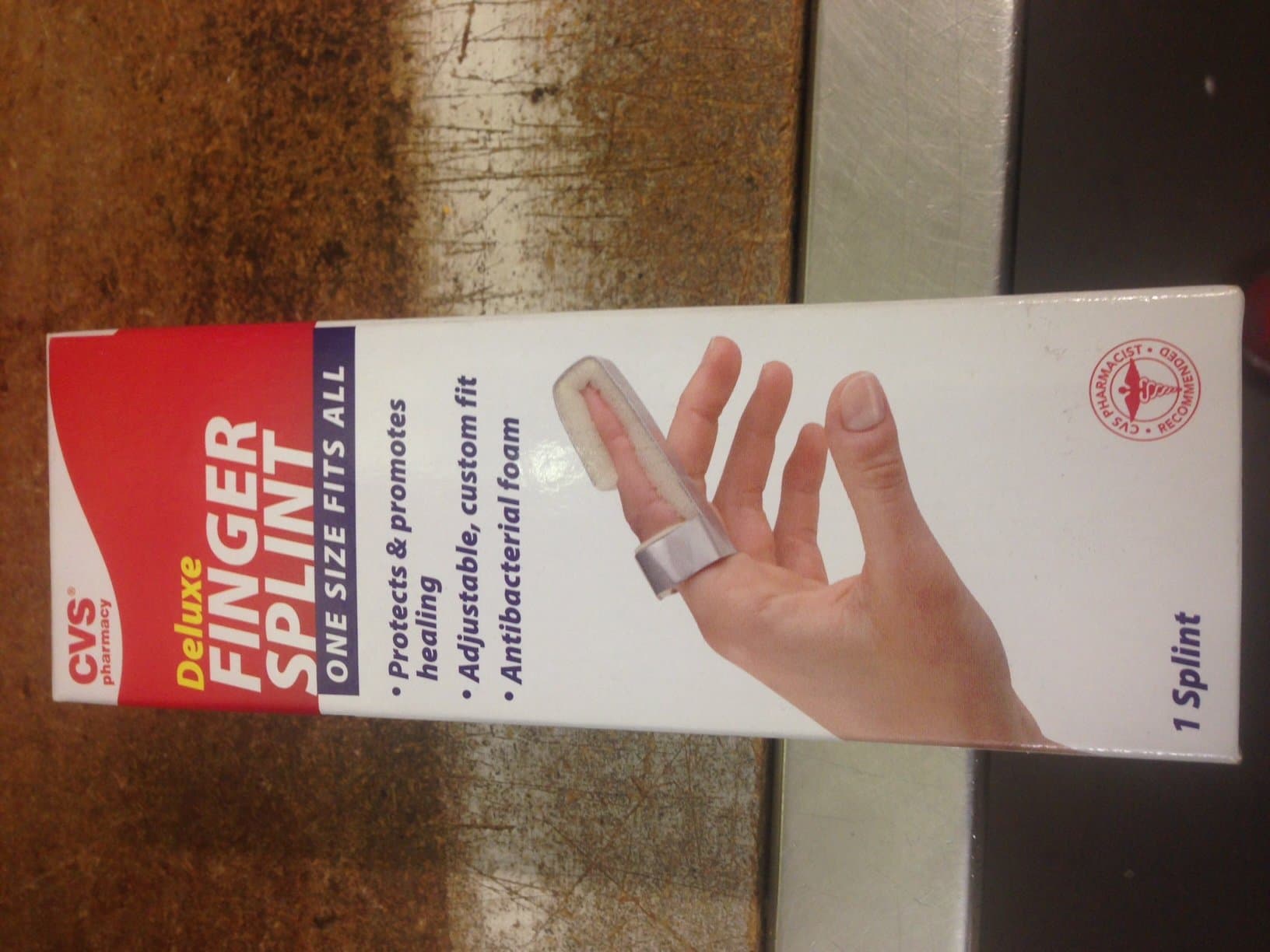 CVS Deluxe Finger Splint - One Size Fits All
