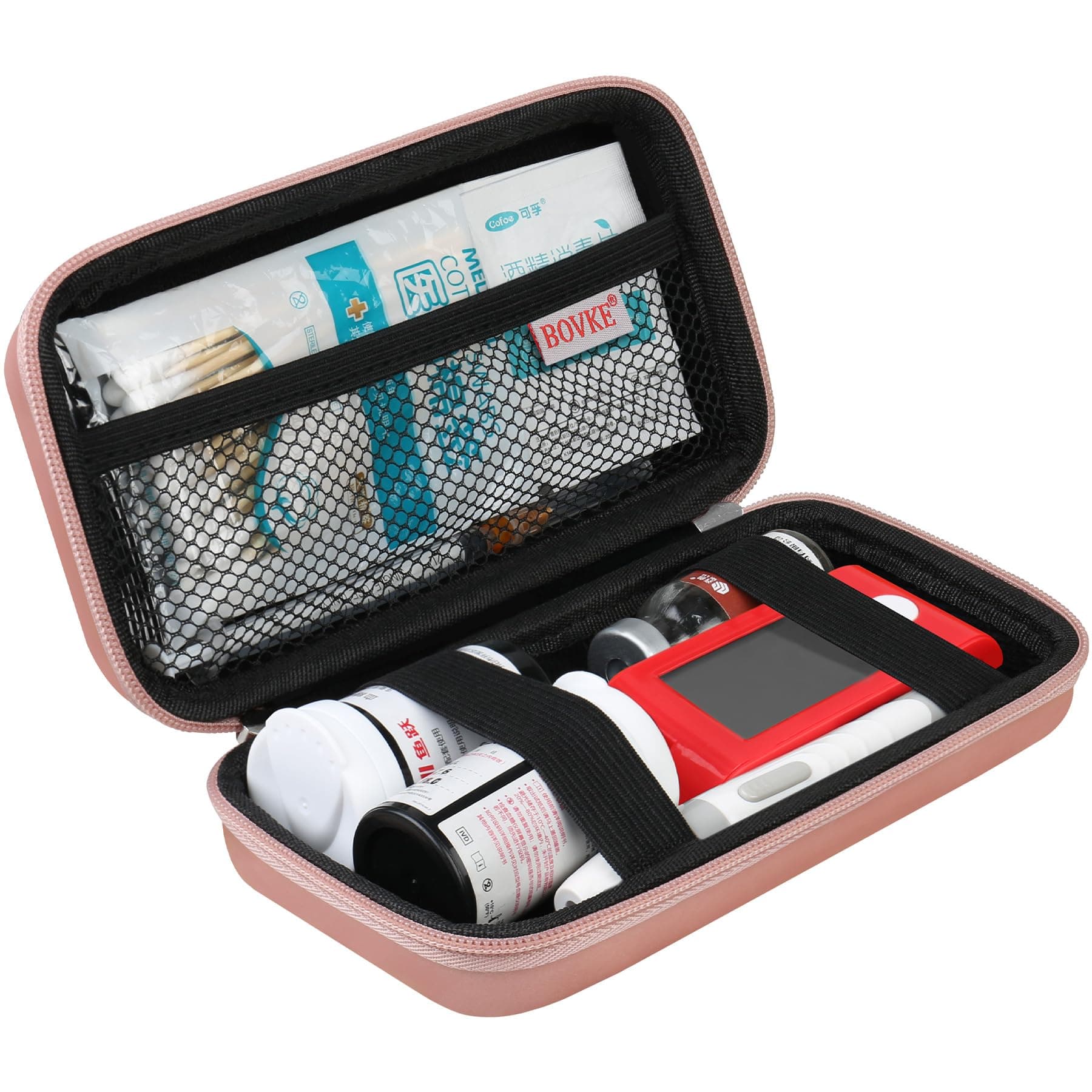 Rosegold Diabetic Supplies Small Case