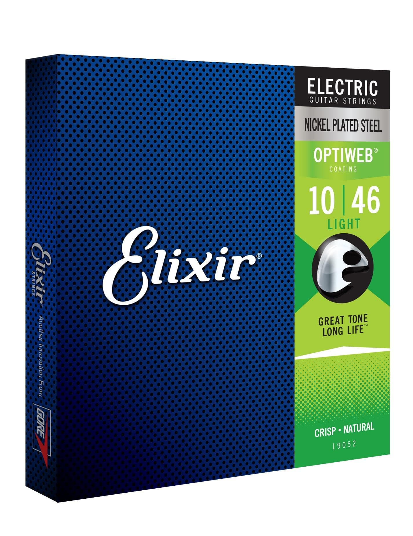 19052 Optiweb Electric Guitar Strings Light 10-46 (3 Pack Bundle)