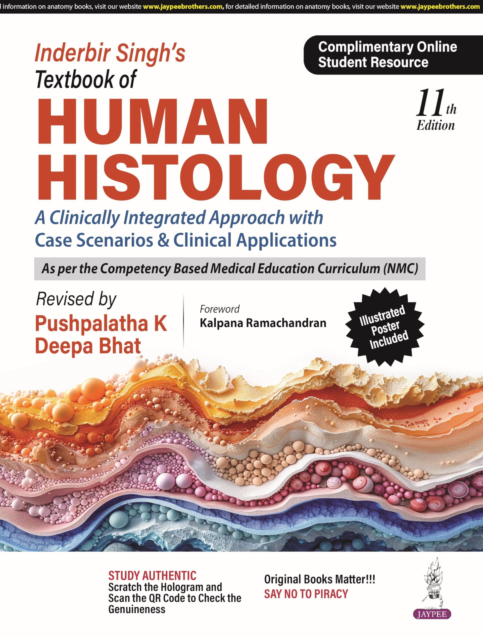 Inderbir Singh's Textbook of Human Histology