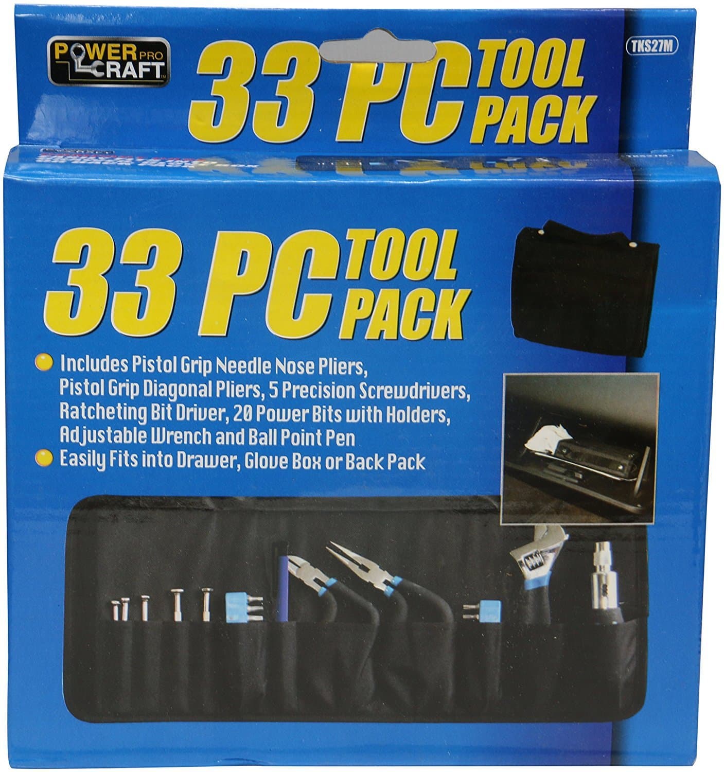 Power Craft 33 PC Tool Pack