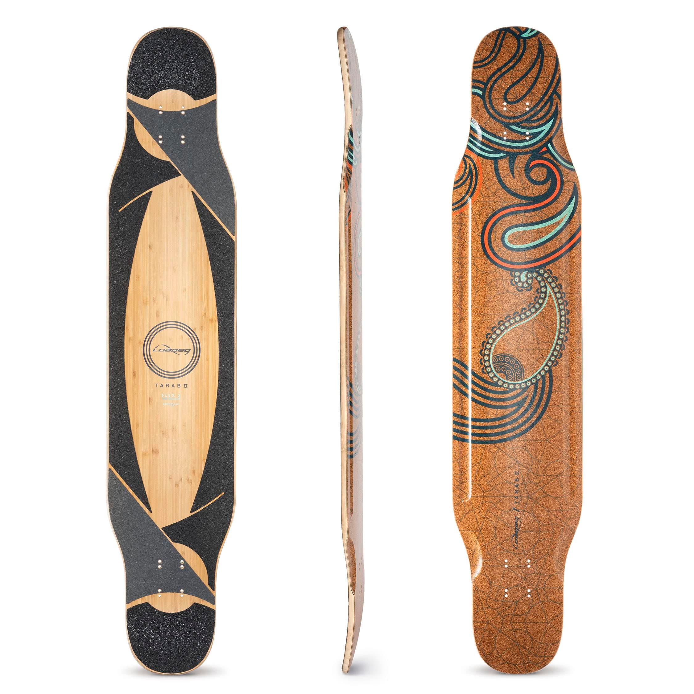 Tarab II Bamboo Longboard Skateboard