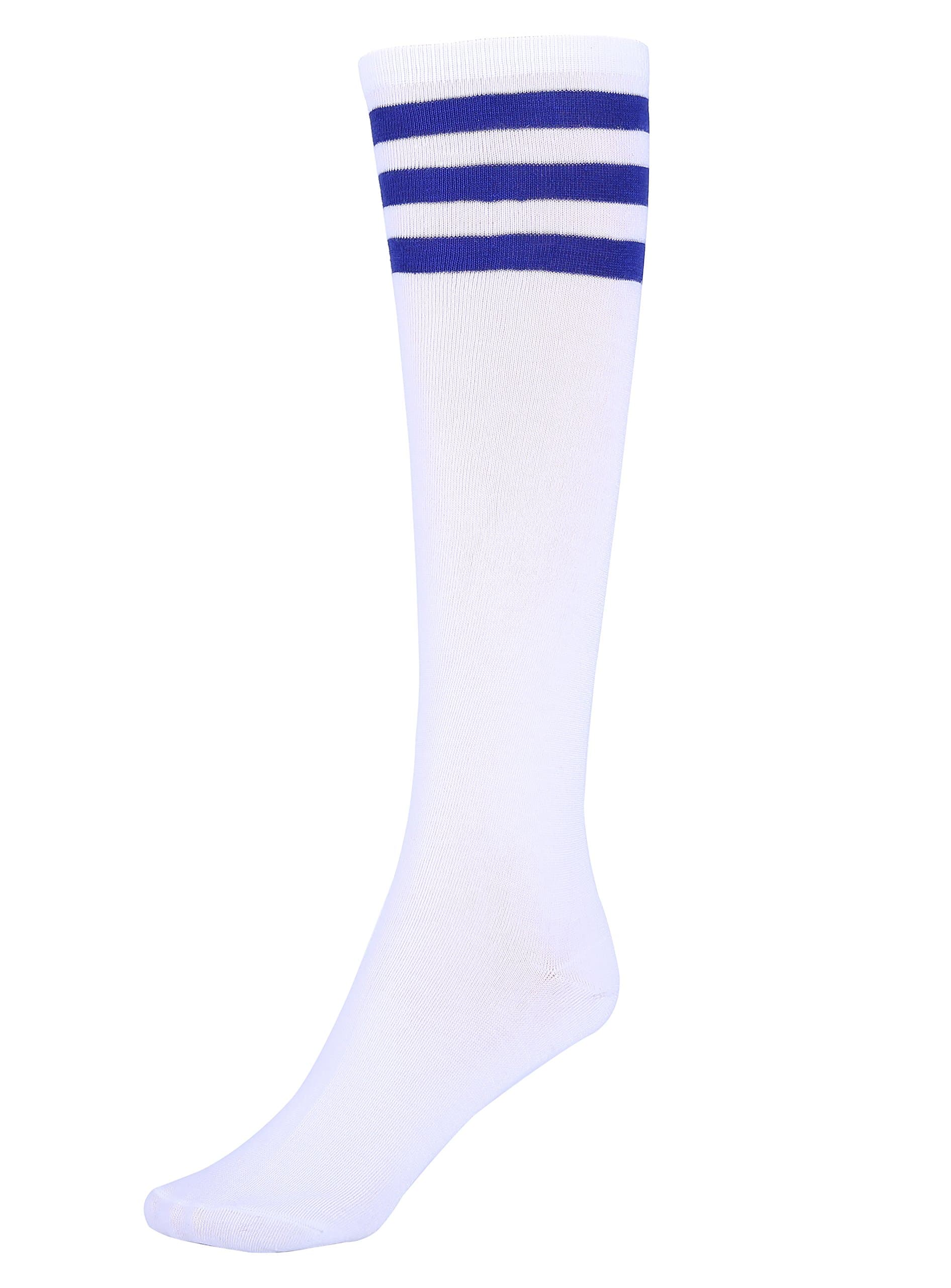 Women's Classic Knee High Striped Socks